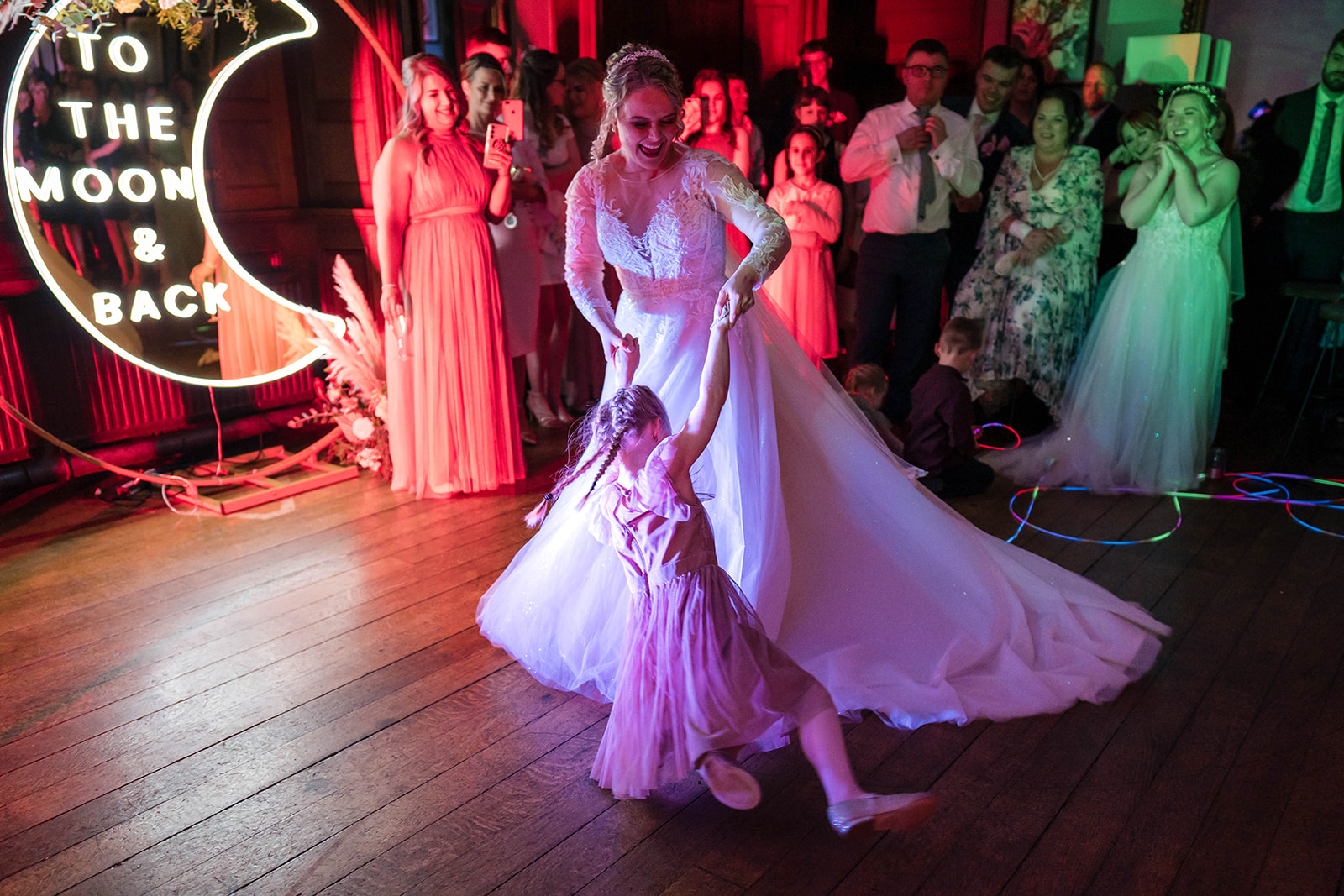 joyous dancing Zara Davis Wedding Photography Cotswolds Grittleton House Gloucestershire Wiltshire