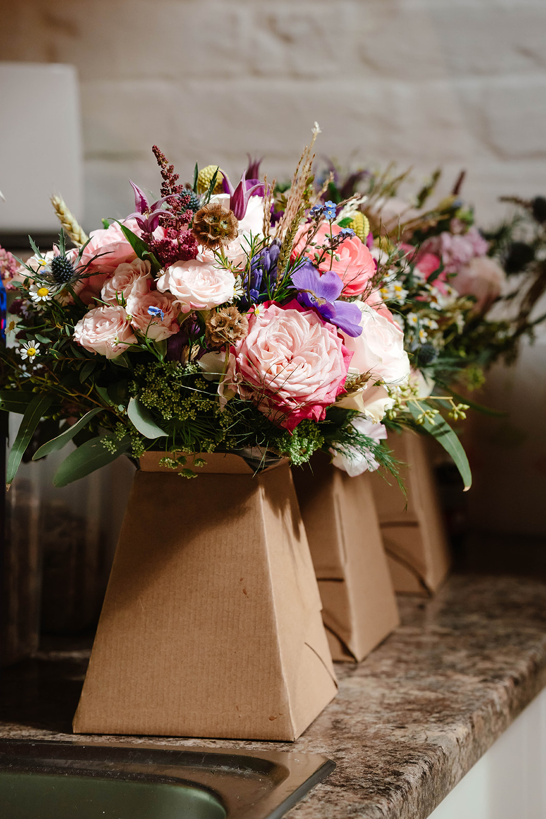 Zara Davis Wedding Photography Milton End Barn Arlingham Gloucestershire Cheltenham Cotswolds bridal bouquets