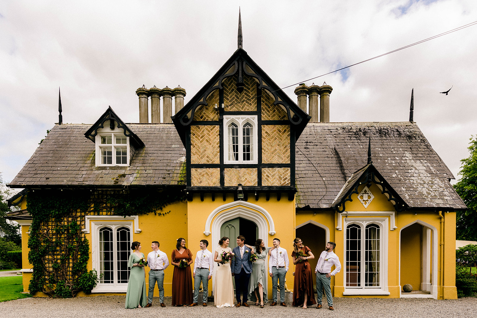 martinstown house bridal party