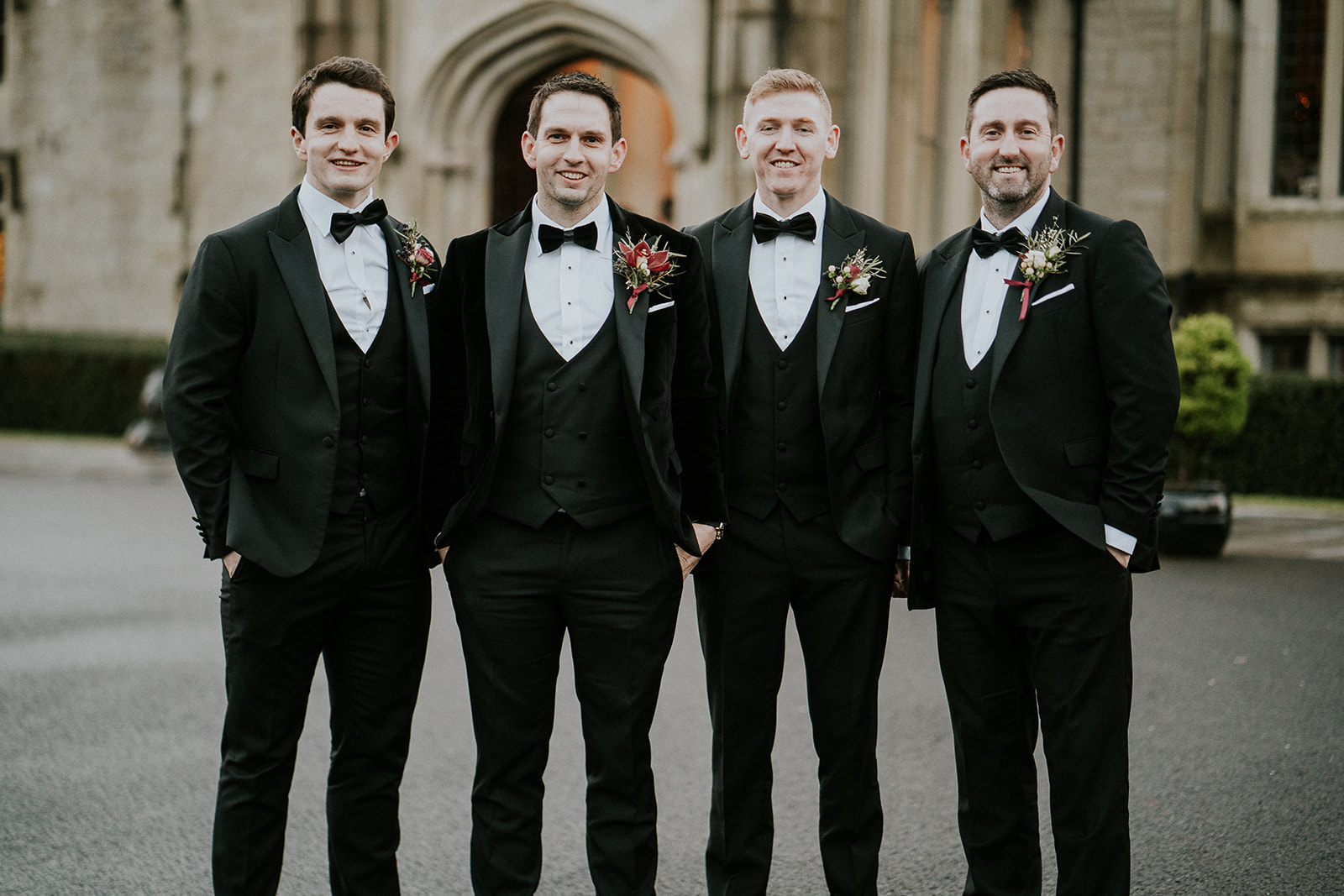 groomsmen lough eske wedding, bradley henderson photography