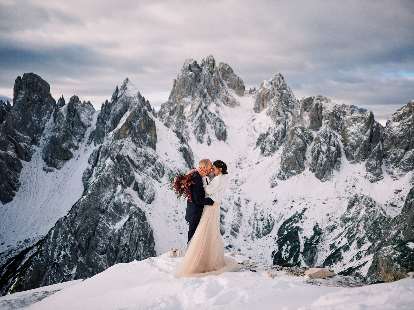 Dolomites wedding photos