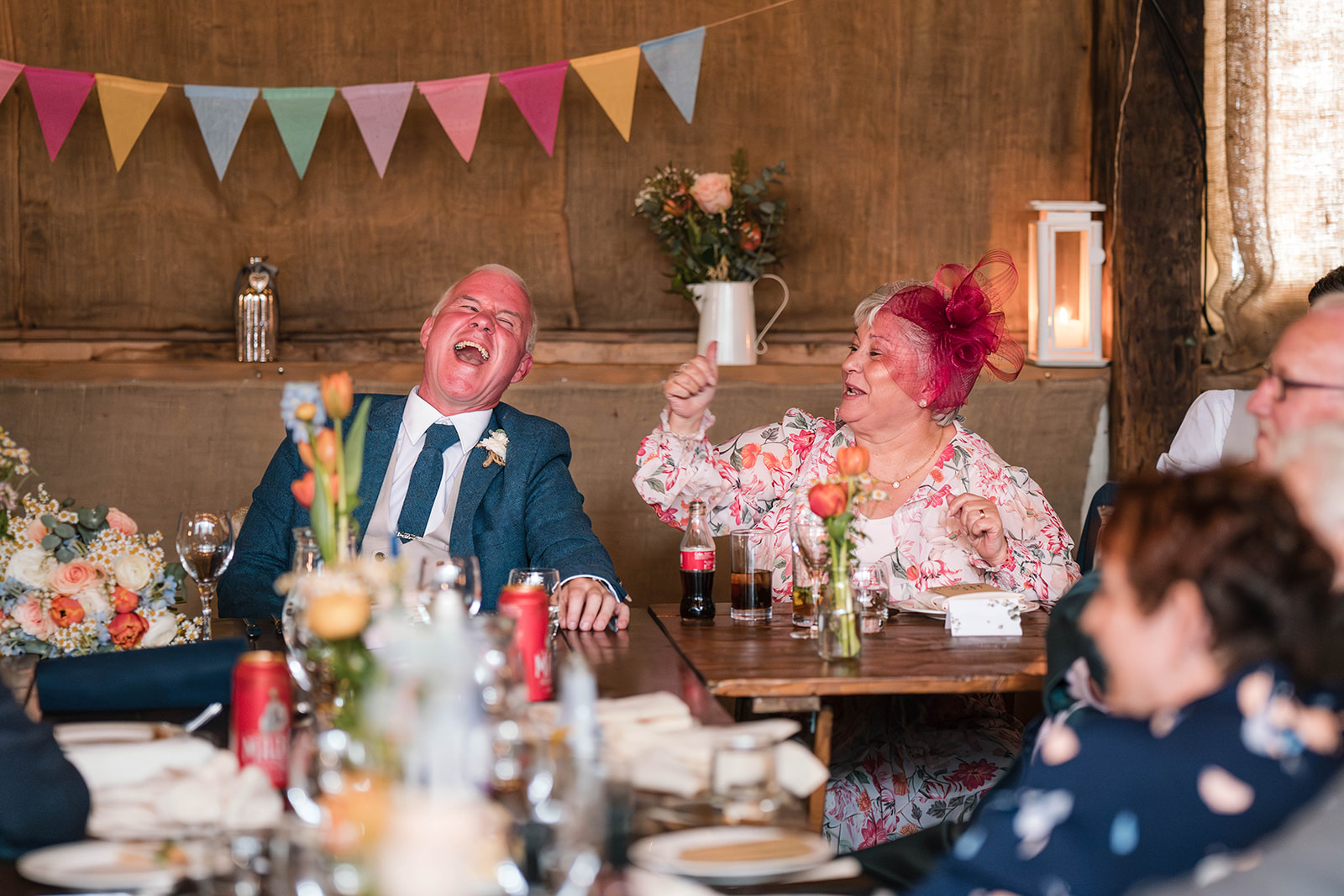 Zara Davis Wedding Photography Moor Farm Moreton Valance Gloucestershire Cotswolds family laughing