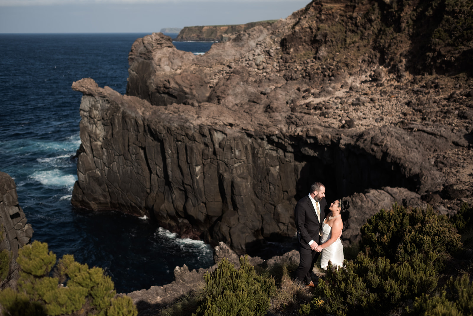 Azores intimate elopement photography