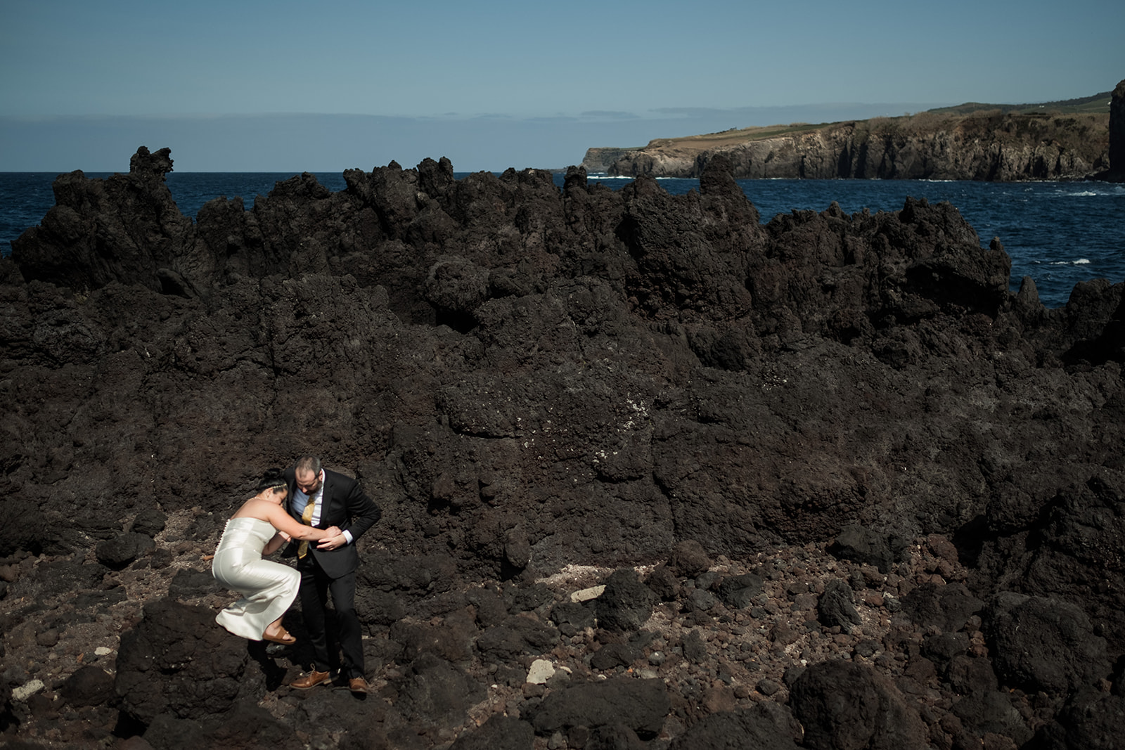 Azores outdoor wedding ceremony