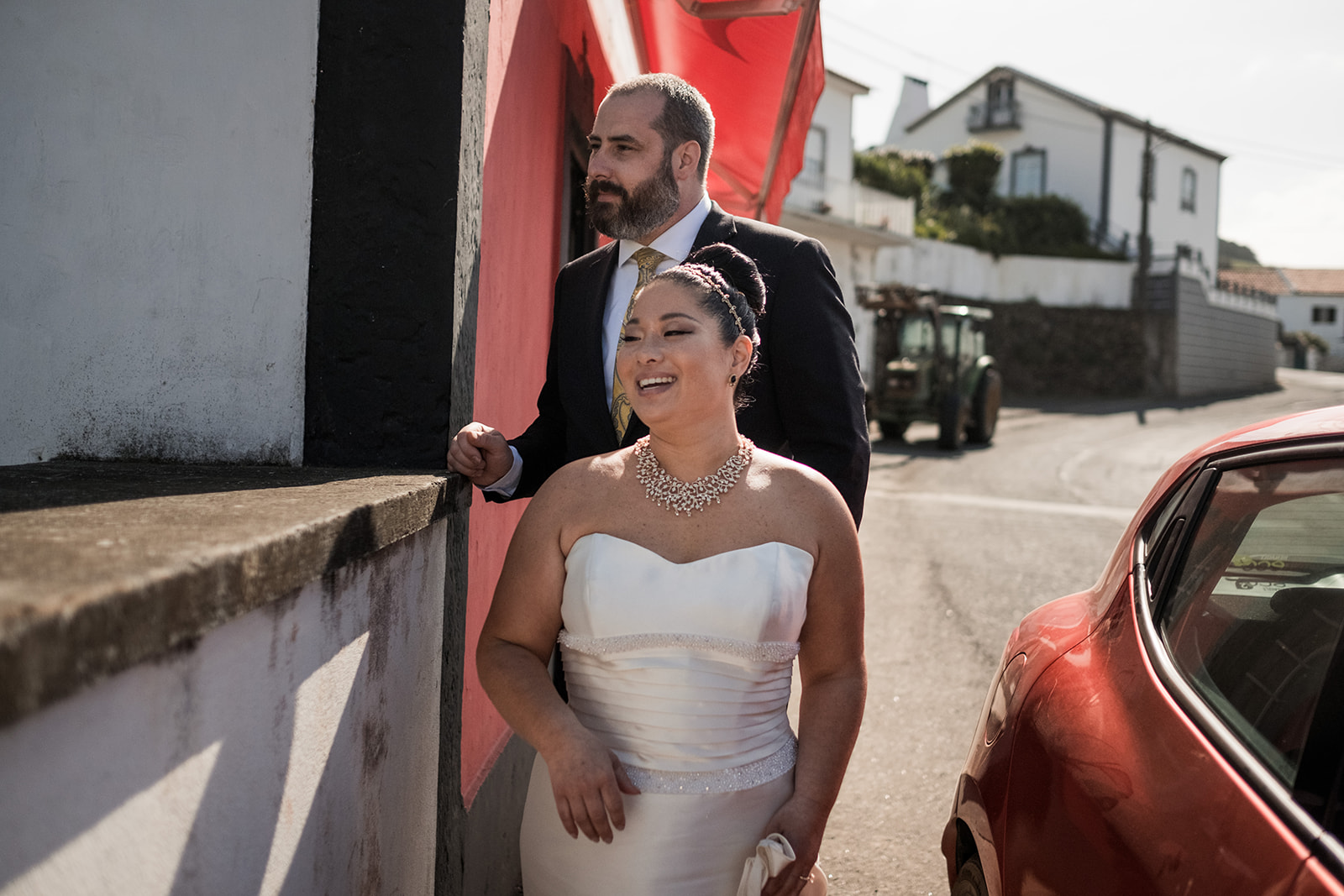 Azores outdoor wedding ceremony