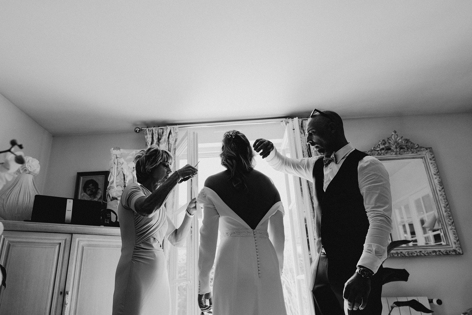 Photographe mariage toulouse - mariage à la maison