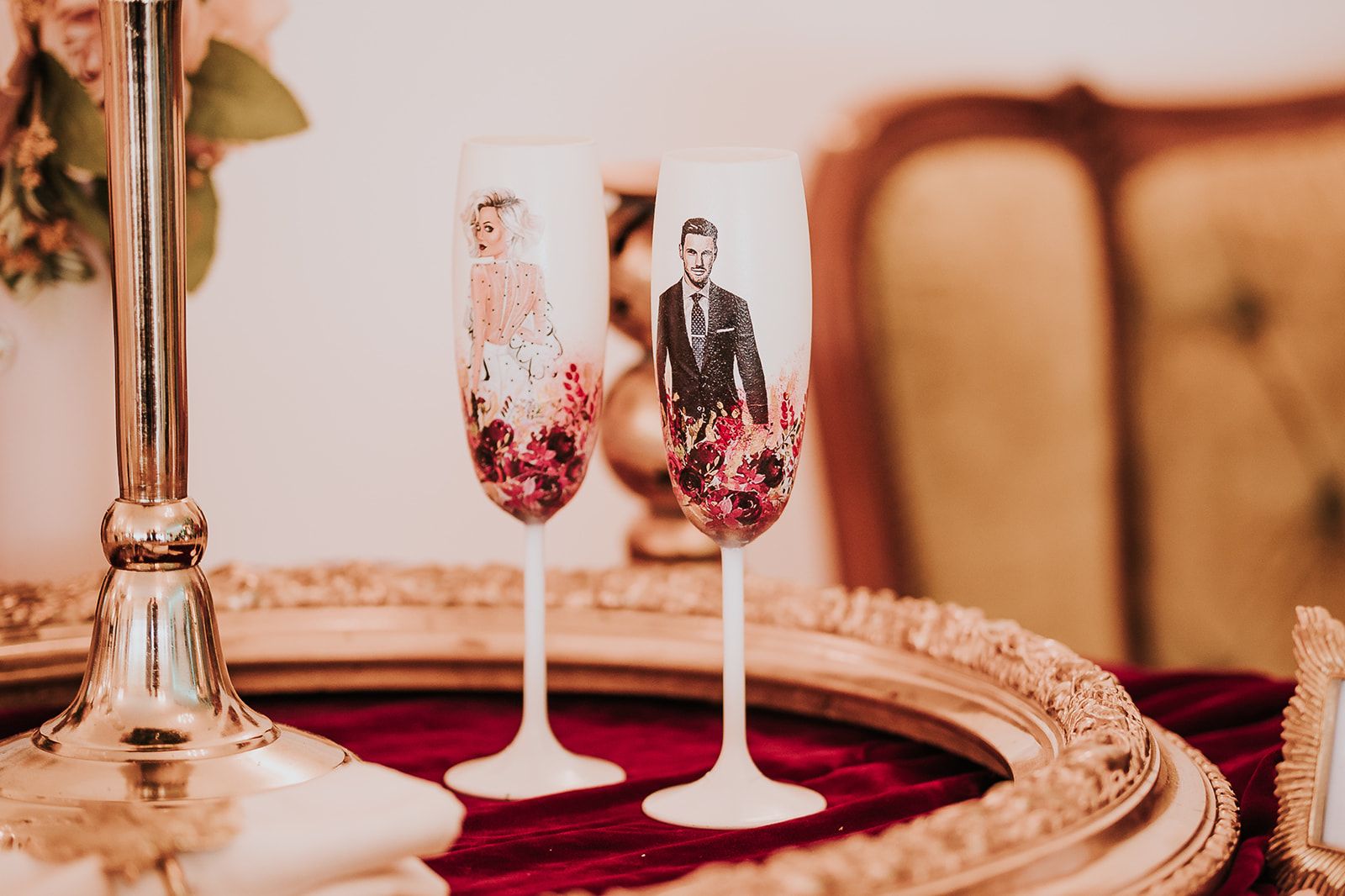 bicchieri personalizzati sposi ristorante monteripoli
