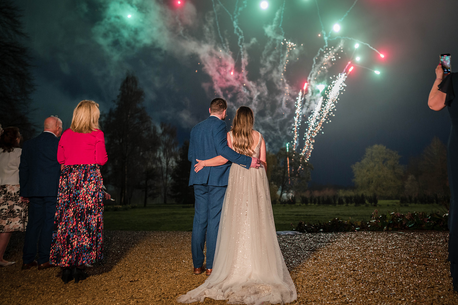 firework surprise Matara Wedding Zara Davis Photography Cotswolds Gloucestershire Cheltenham Stroud