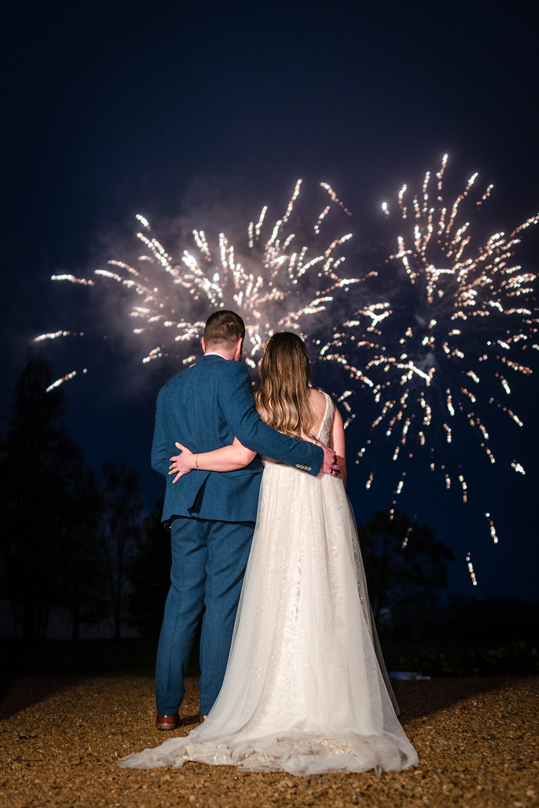 colourful fireworks Matara Wedding Zara Davis Photography Cotswolds Gloucestershire Cheltenham Stroud