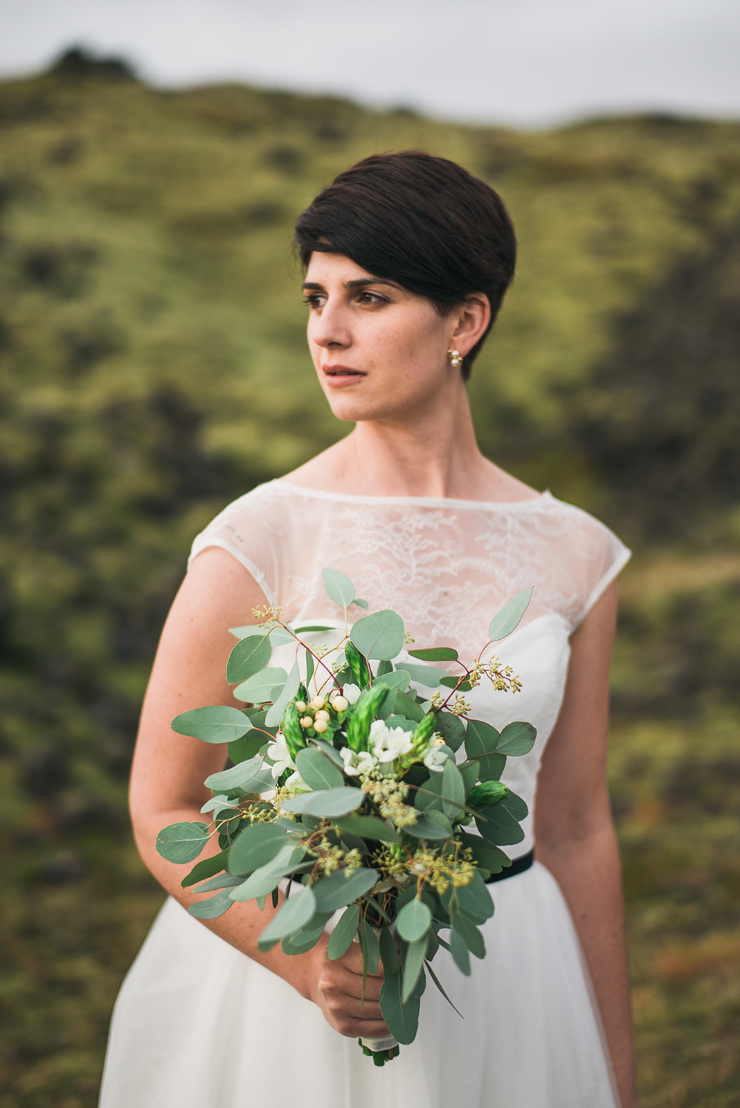 Iceland wedding bride
