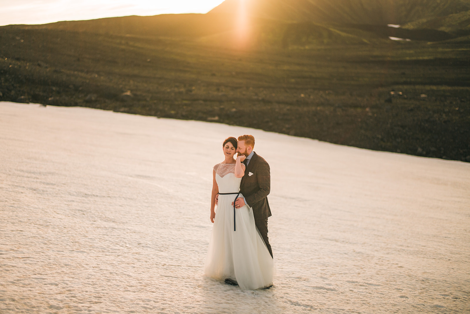 Snæfellsnes wedding sunset