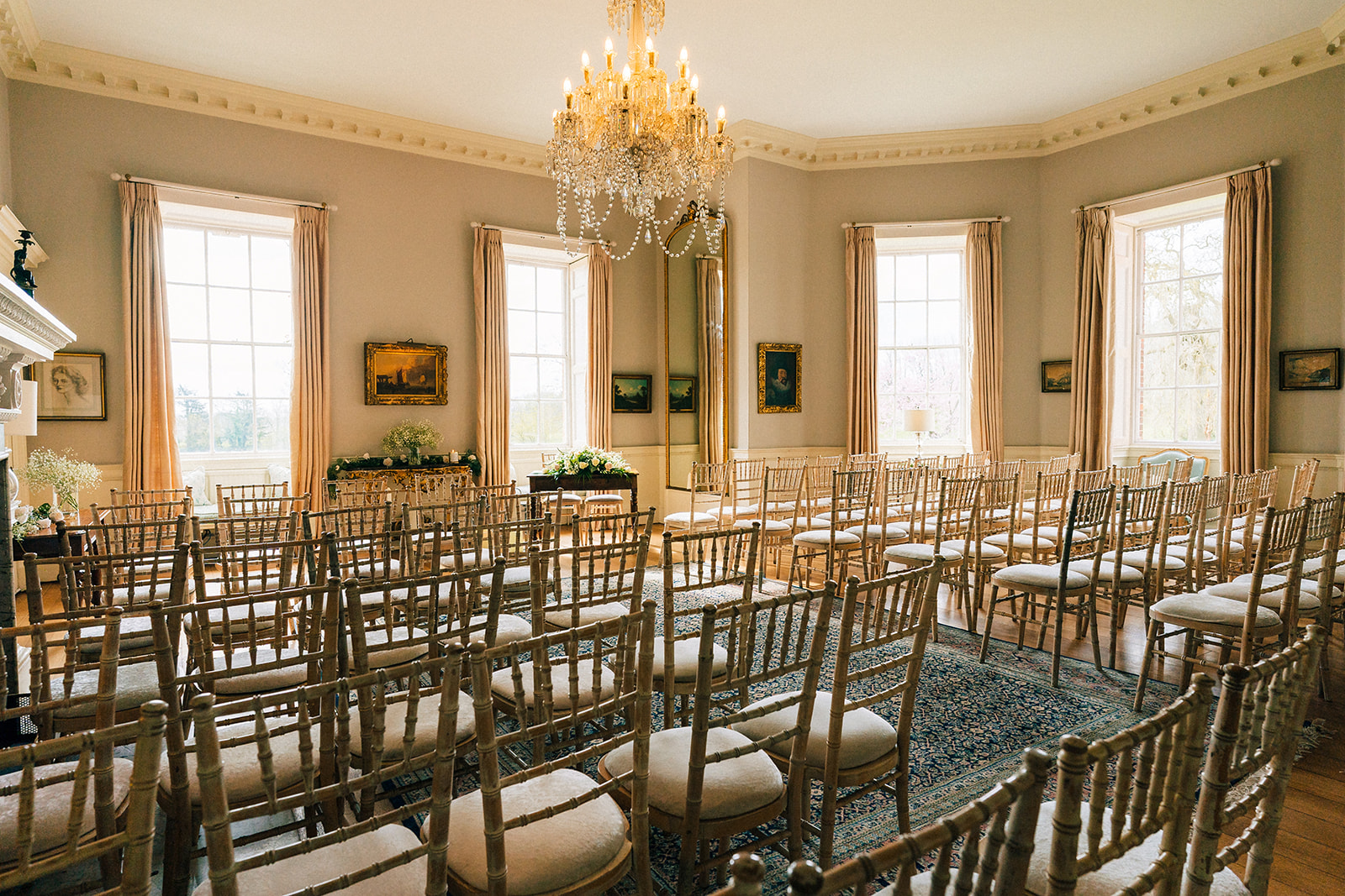 The ceremony room at Norwood Park in Southwell Nottingham