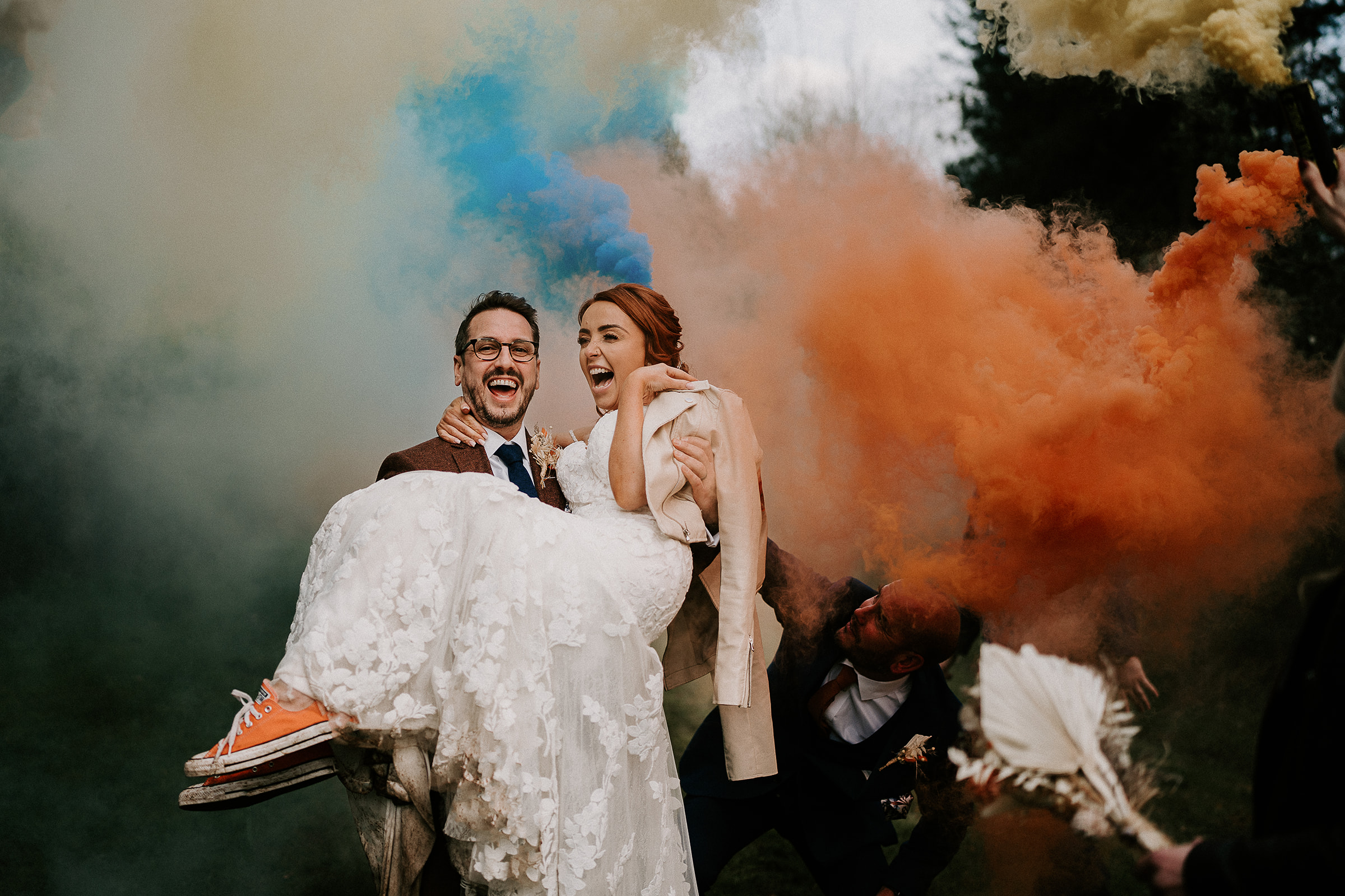 The Hidden Hive | Fun Tipi Wedding Photography