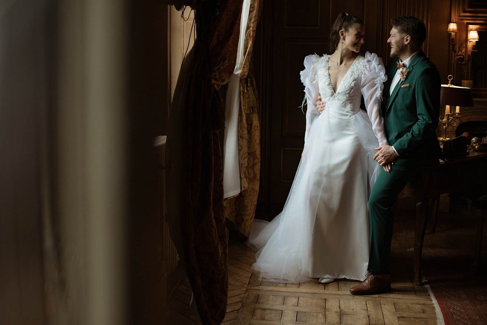 Photographe de mariage au Chateau de Saint Trys