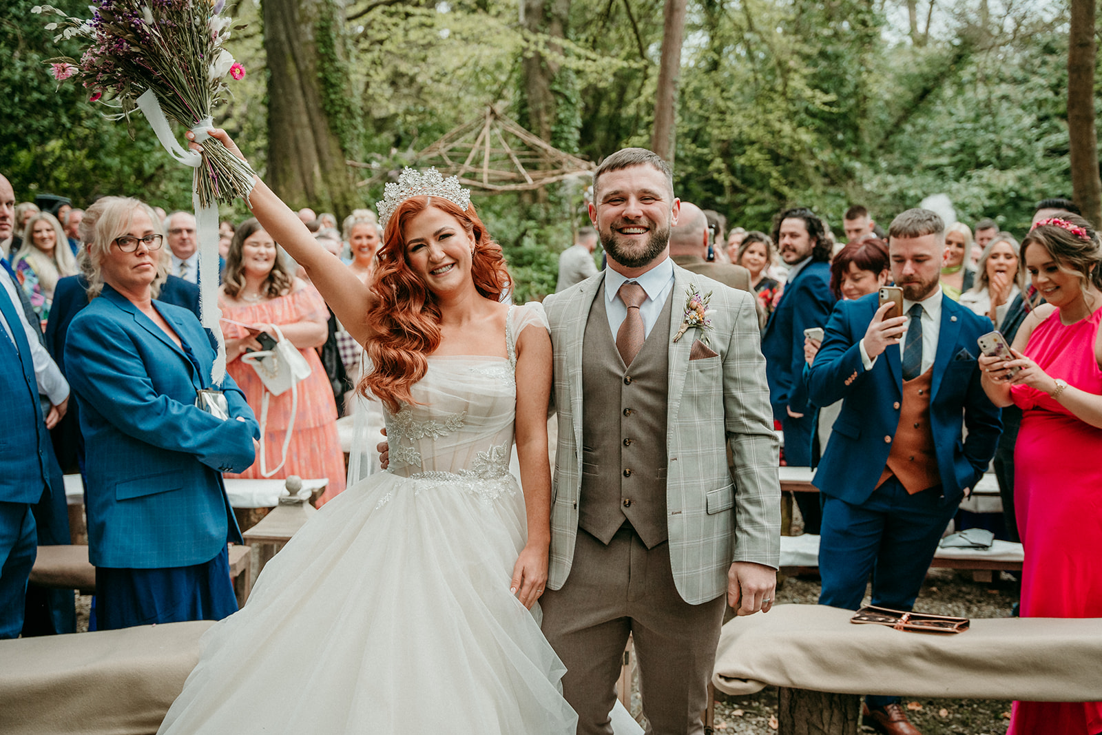 beech hill country house forest wedding derry