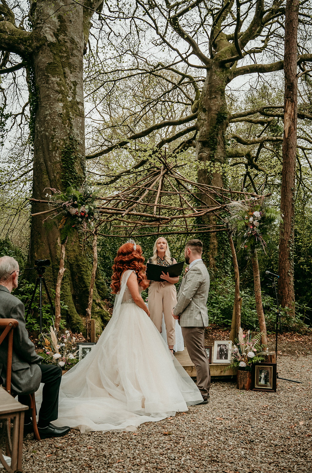 Forest ceremony beech hill country house nature outdoor