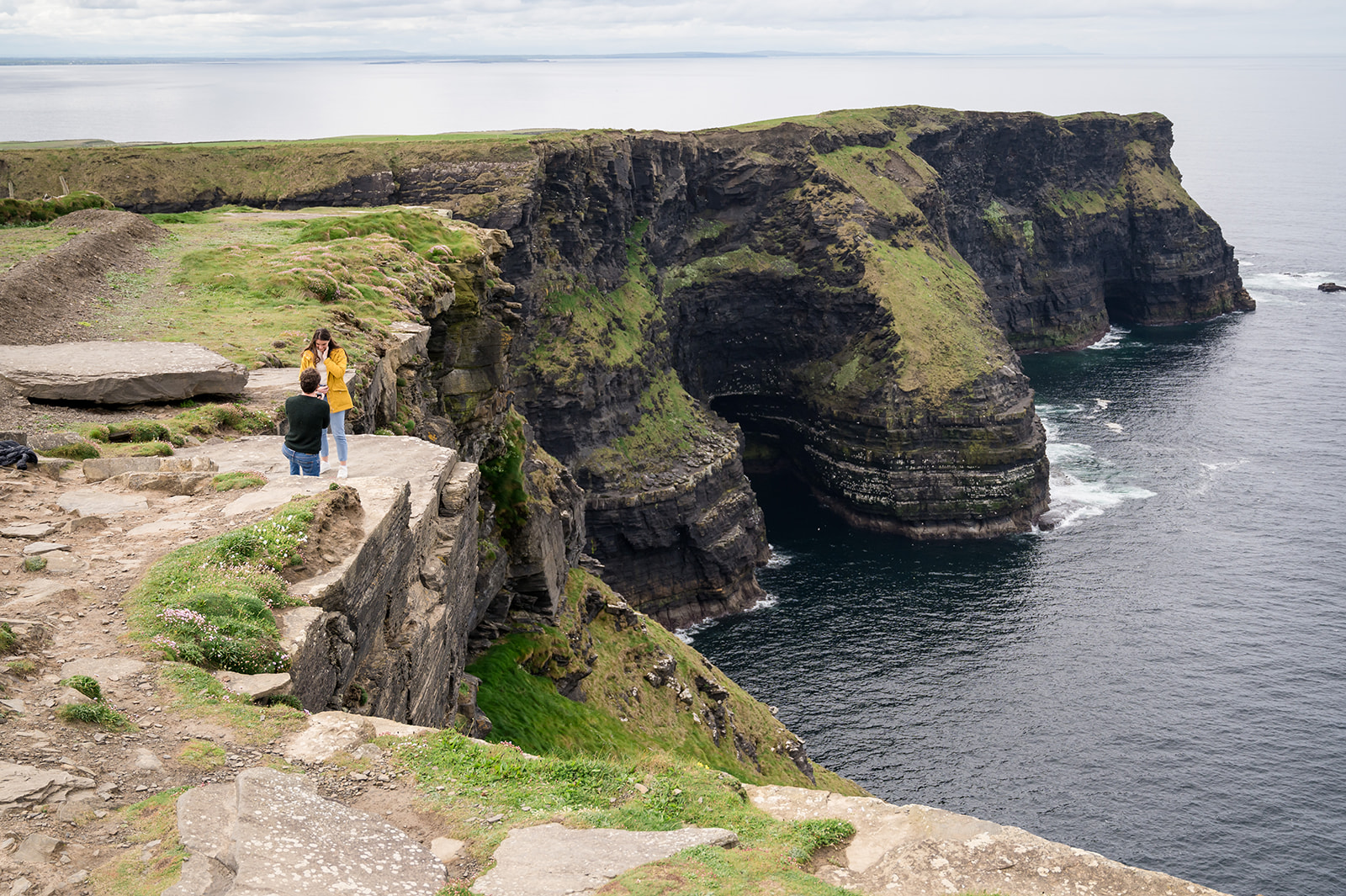 Cliffs of Moher proposal photographer