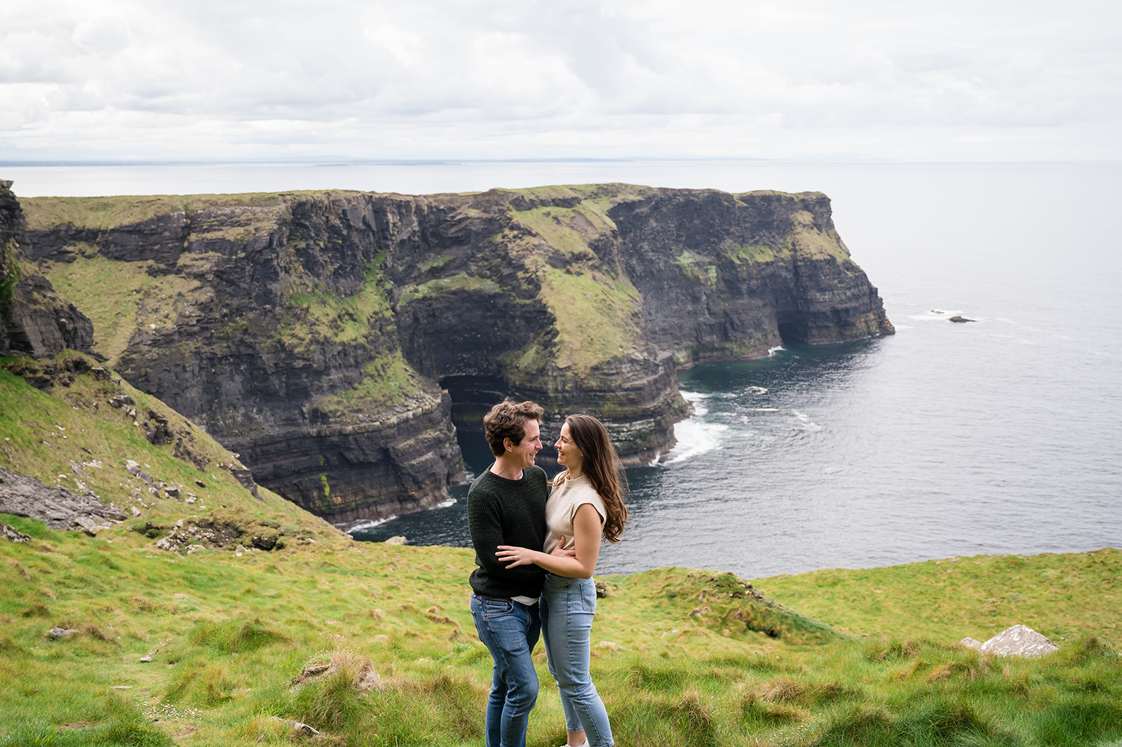 Engaged at The Cliffs of Moher
