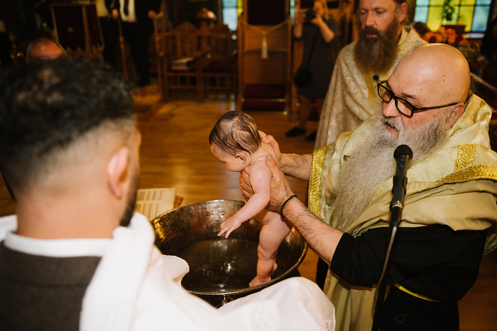 greek orthodox christening ceremony