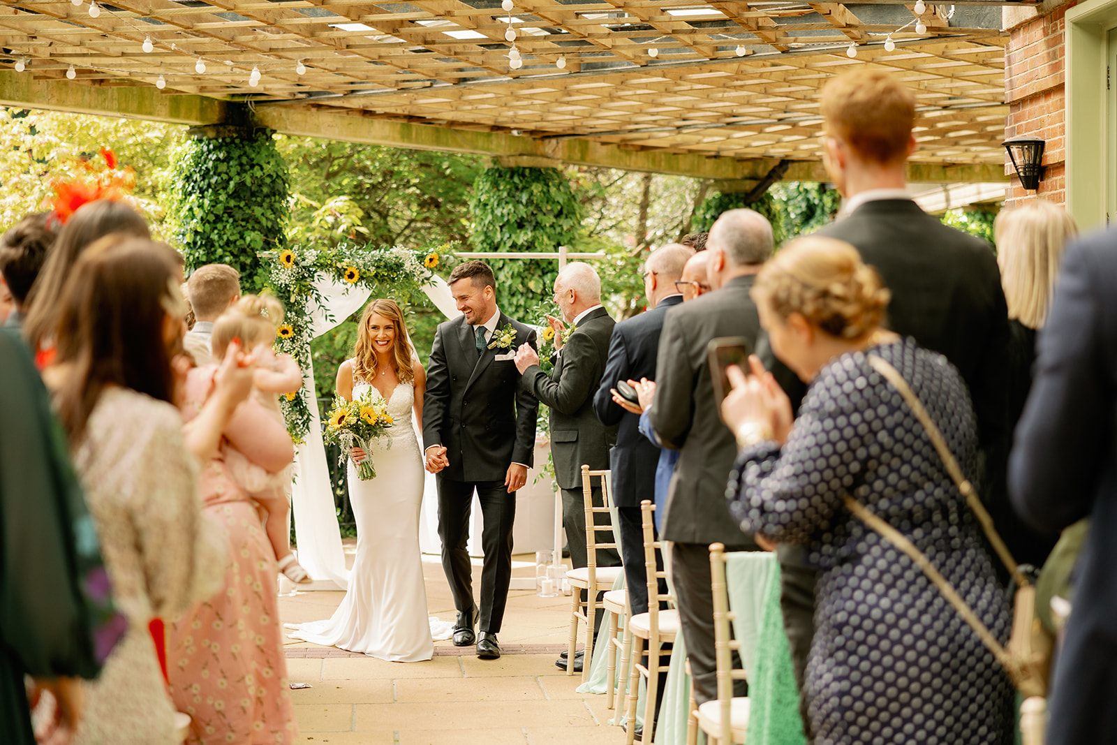 An Outdoor Wedding Ceremony in Harrogate 