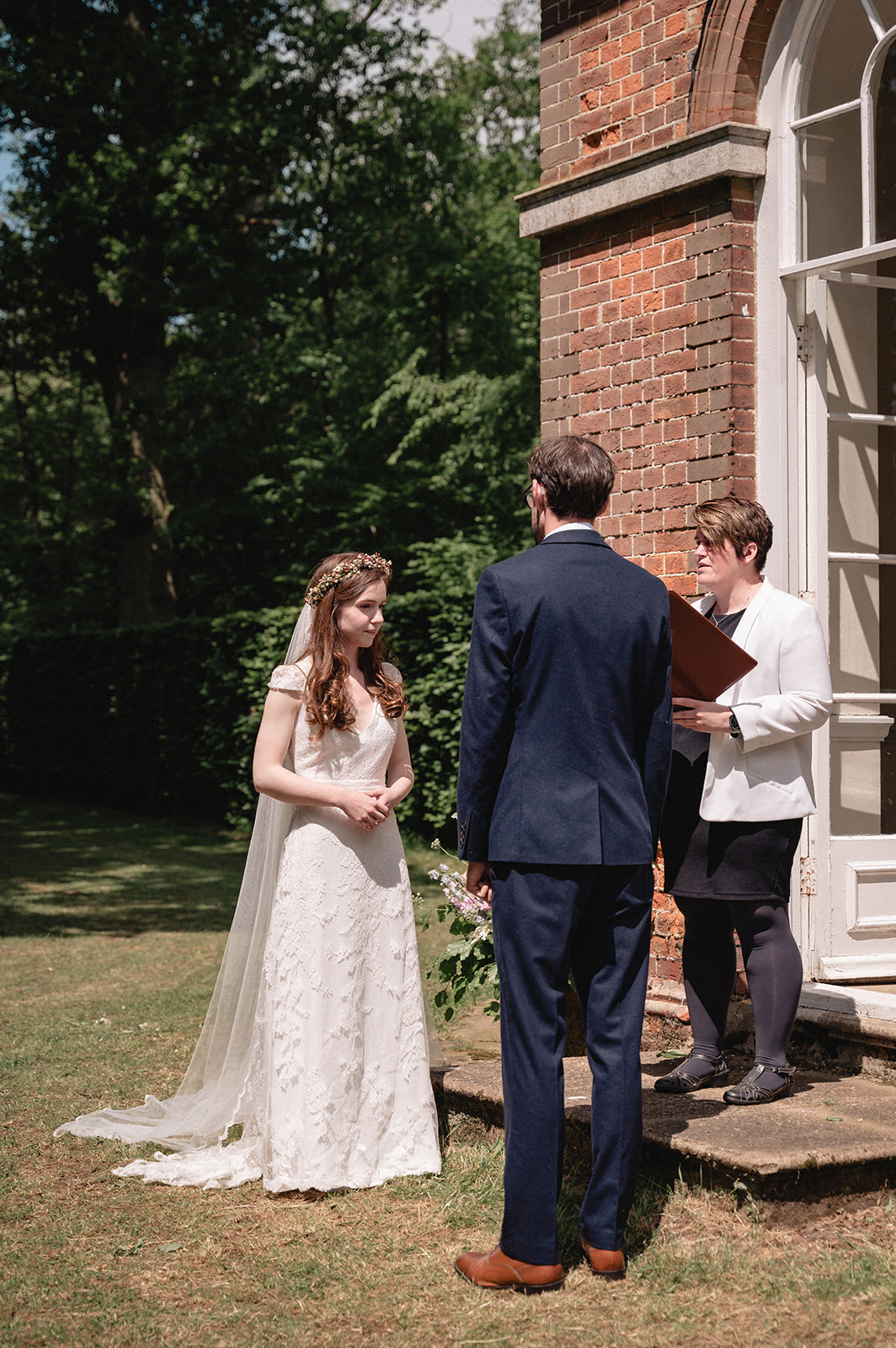 Eleanor and Hartley's  Wedding ceremony at the Organ House at St. Paul's Walden Bury