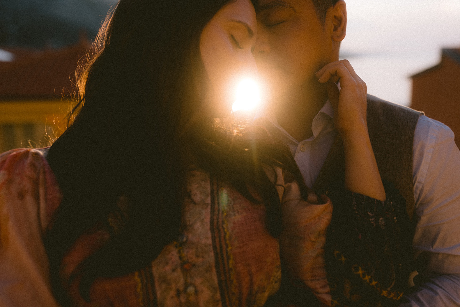 a romantic poetic and cinematic photo shoot on the french riviera