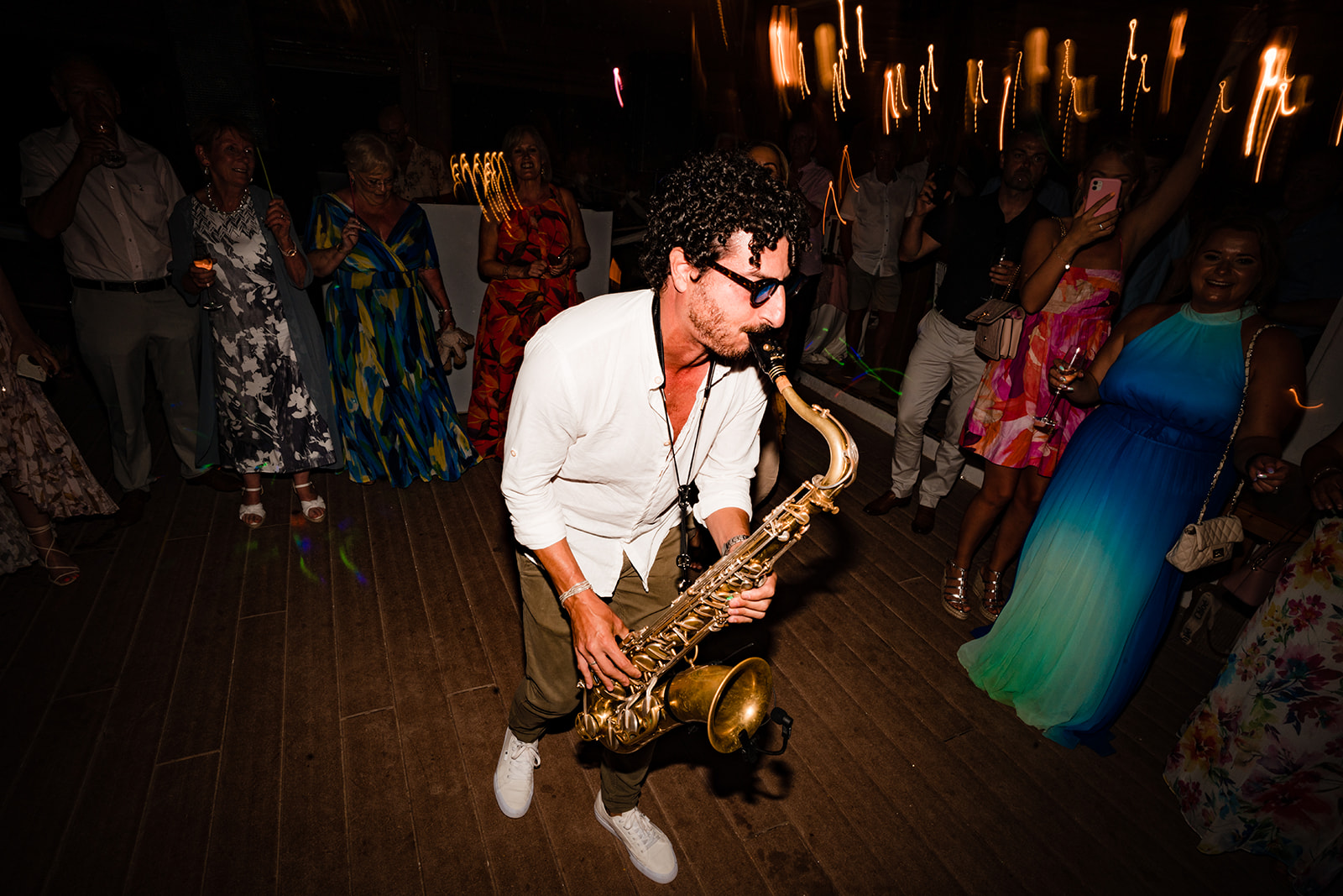 ibiza wedding saxophone