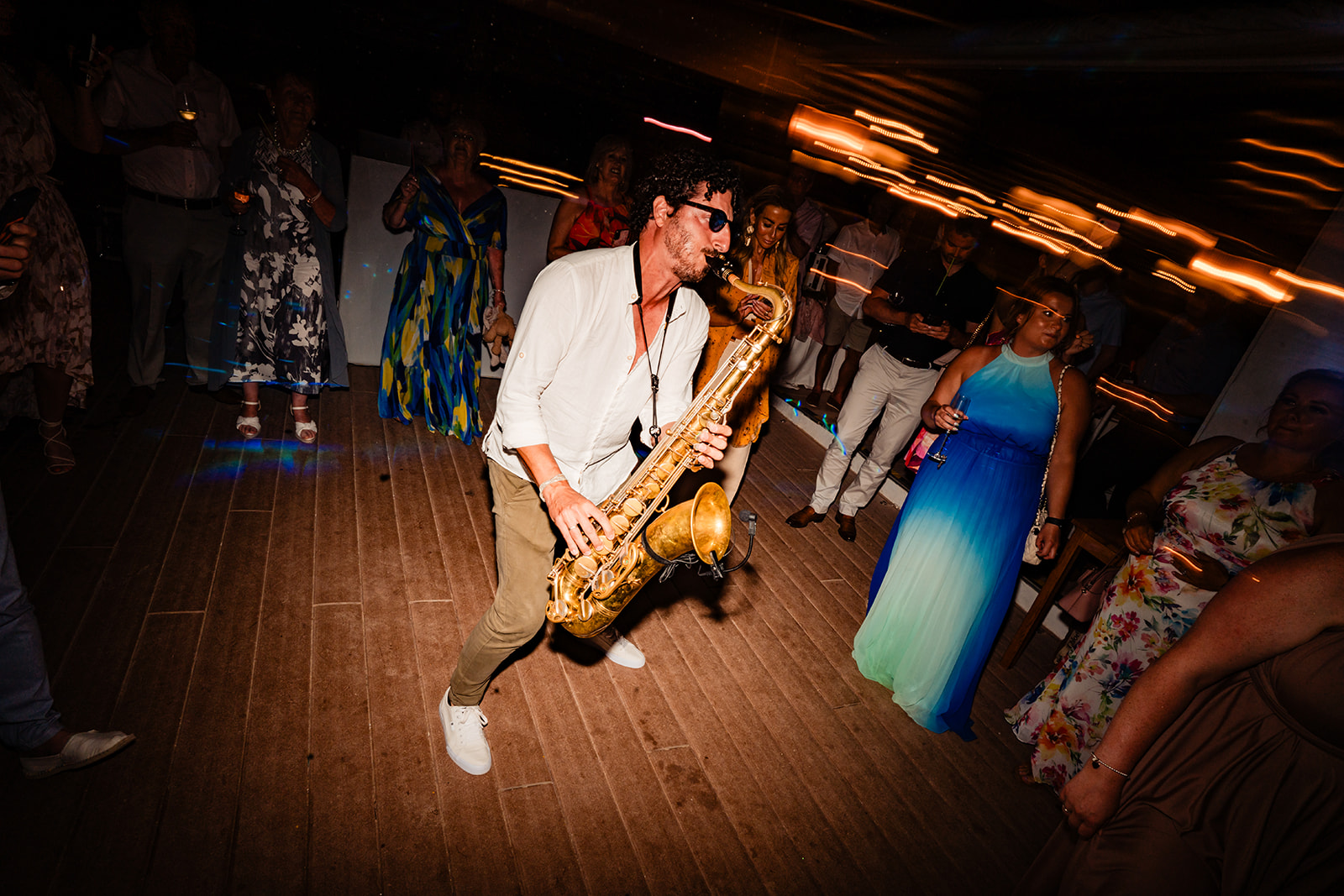 ibiza wedding saxophone