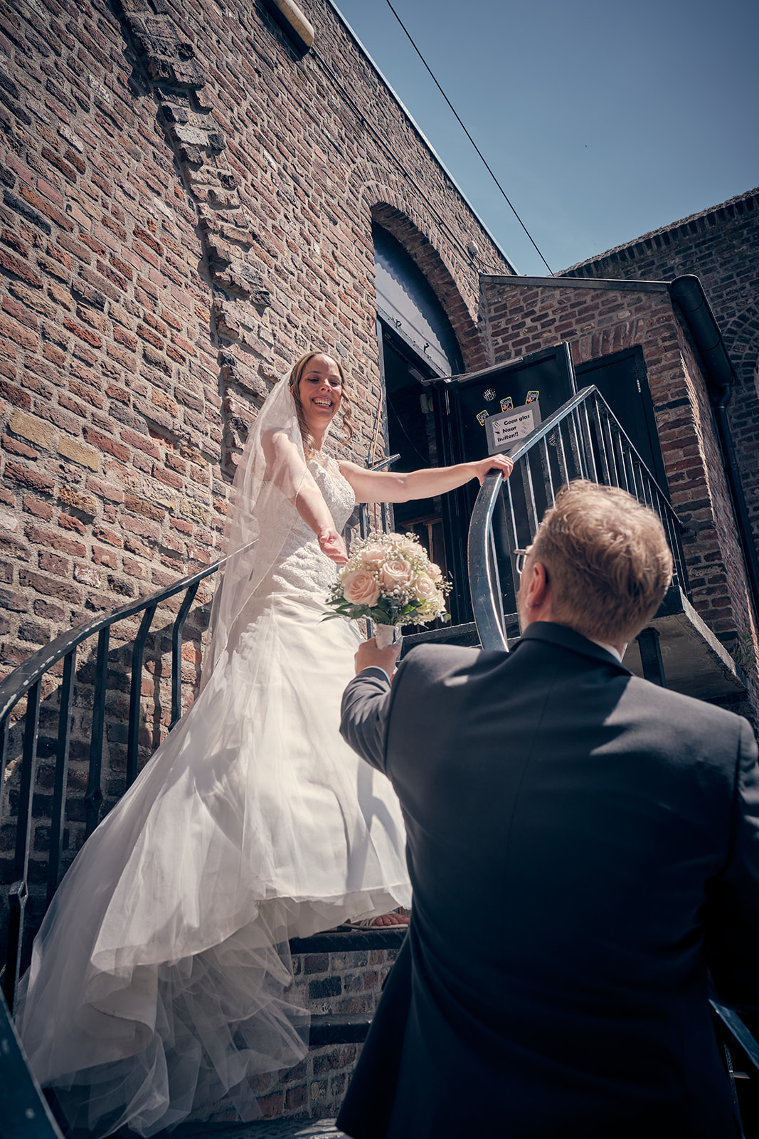 Trouwshoot bruidsfotografie Hotel Fletcher Deurne met Mike en Ilja - kasteel Deurne