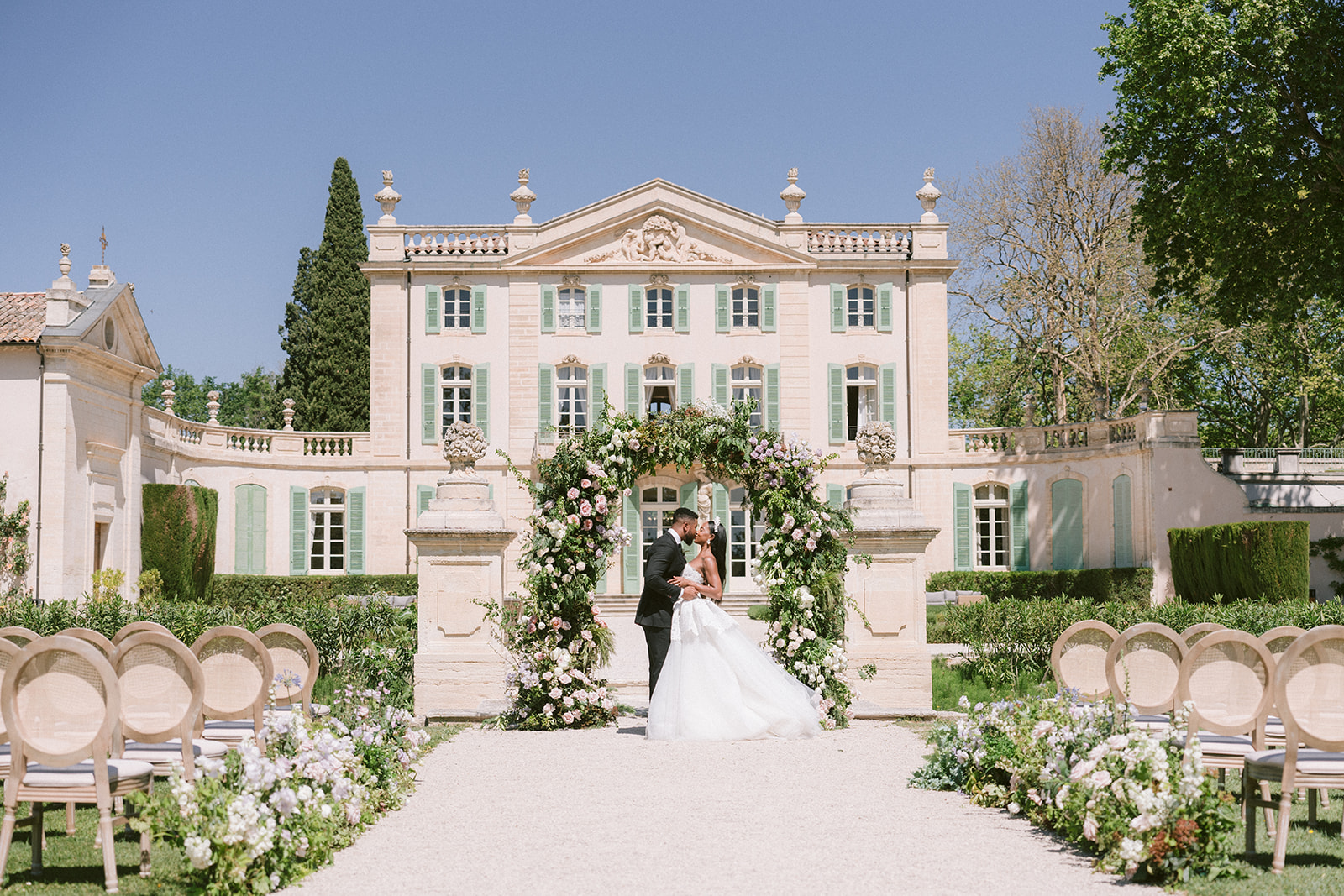 chateau de turreau wedding in Provence south france