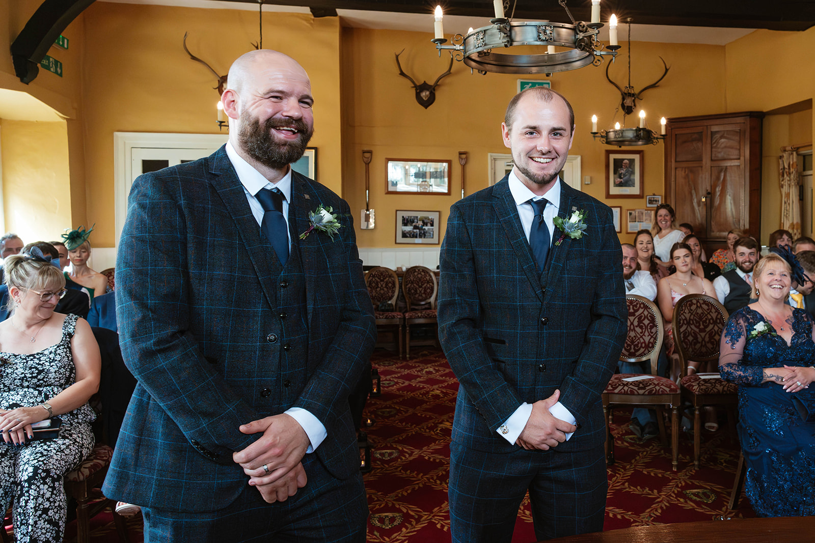 alter groom The Speech house Hotel Zara Davis Wedding Photography Gloucestershire Forest of Dean Herefordshire Hereford