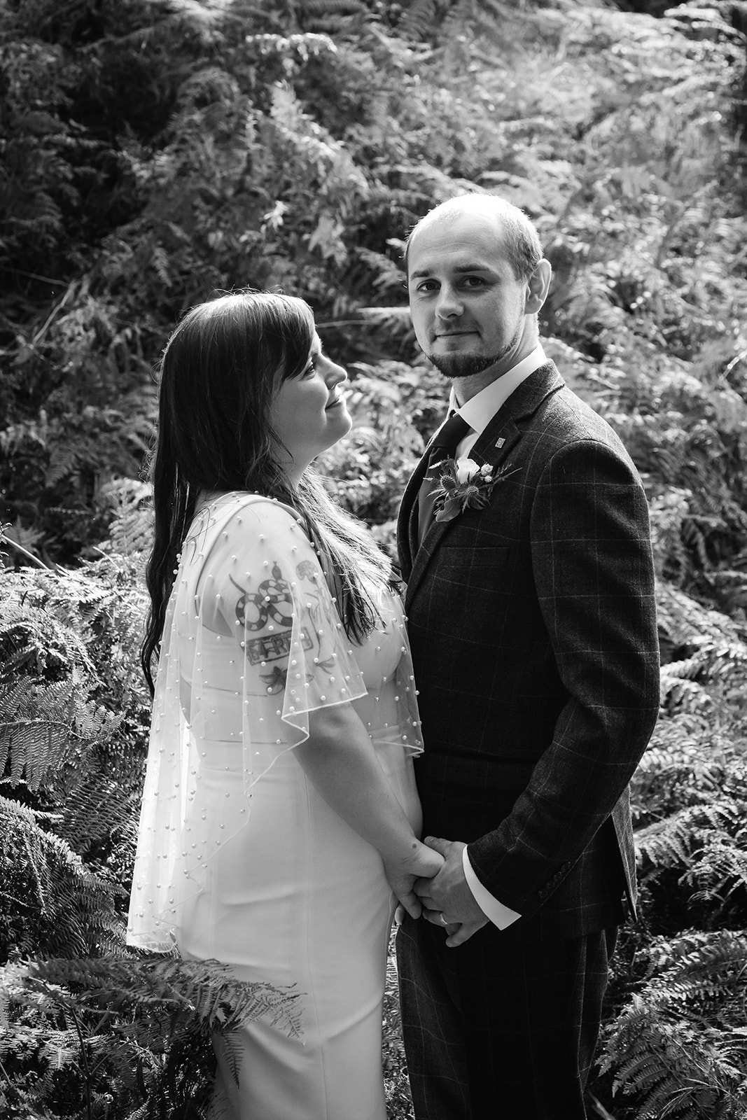 BW portrait The Speech house Hotel Zara Davis Wedding Photography Gloucestershire Forest of Dean Herefordshire Hereford