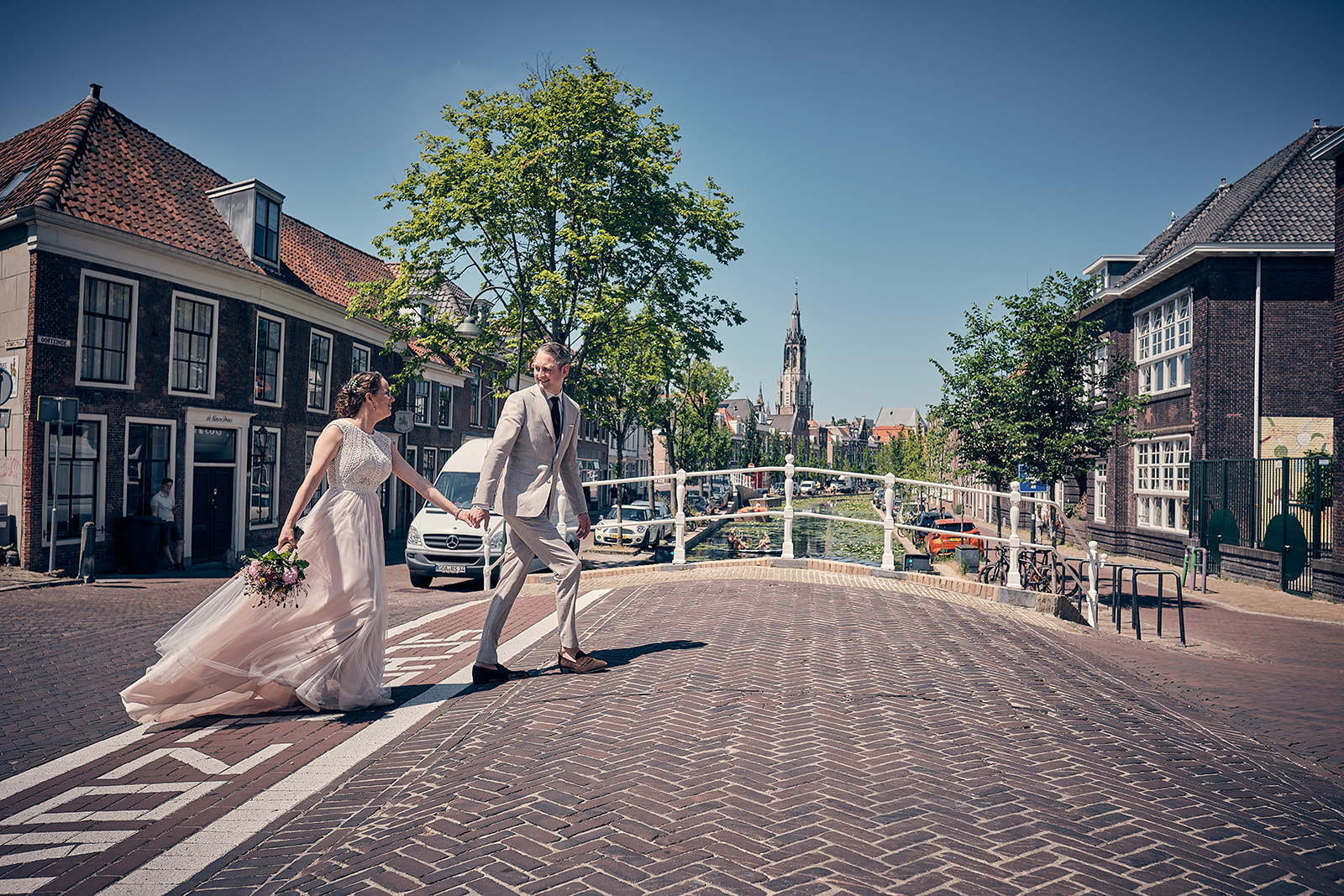 trouwfotograaf Delft Stefan Segers - de Schaapskooi - bruidsfotografie Delft centrum