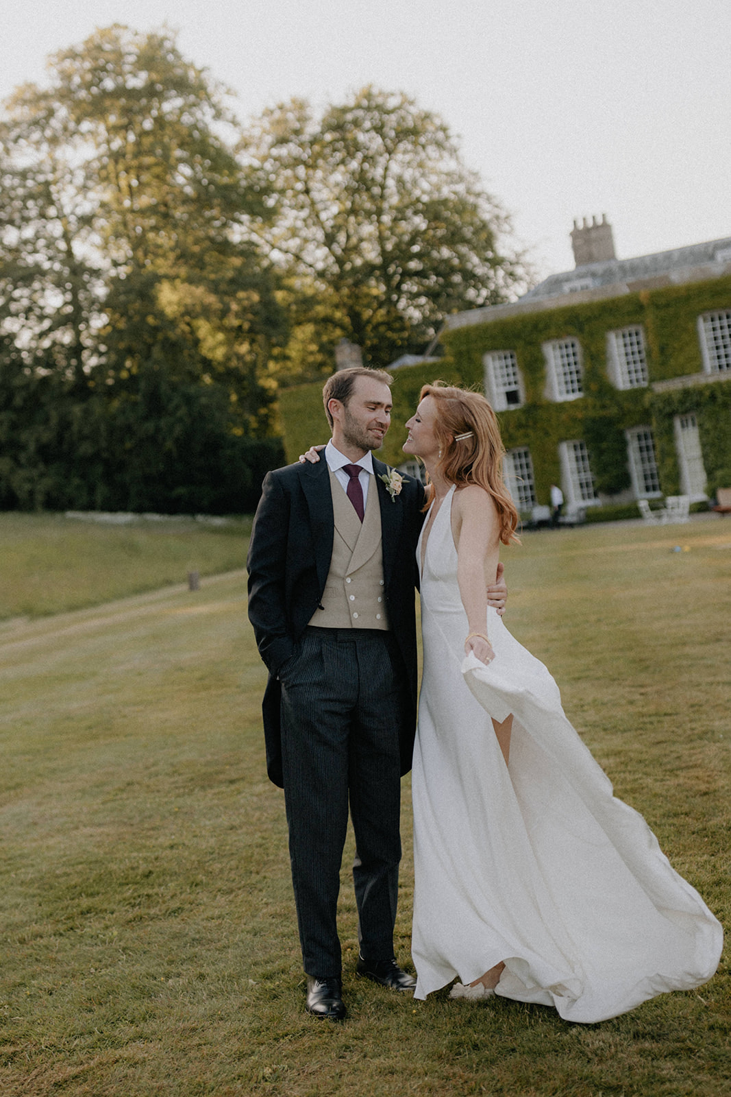 Stylish wedding at Findon Place in West Sussex