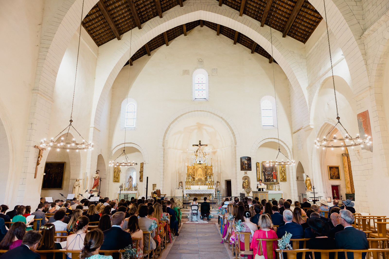 Catholic wedding in south of France