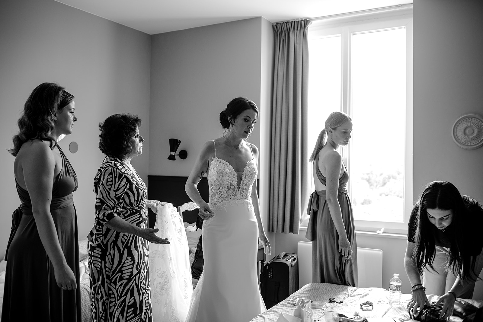 Photographe de mariage dans l'Ain, les préparatifs de la mariée