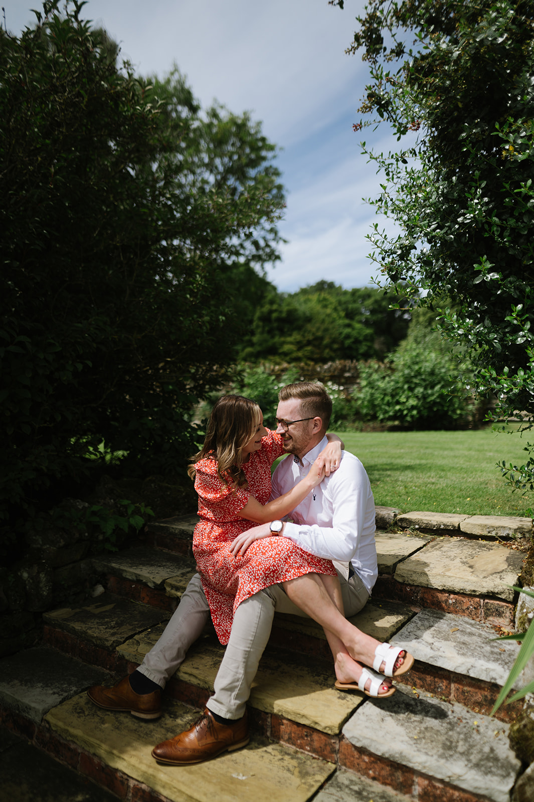 Bourton Hall Rugby engagement photos