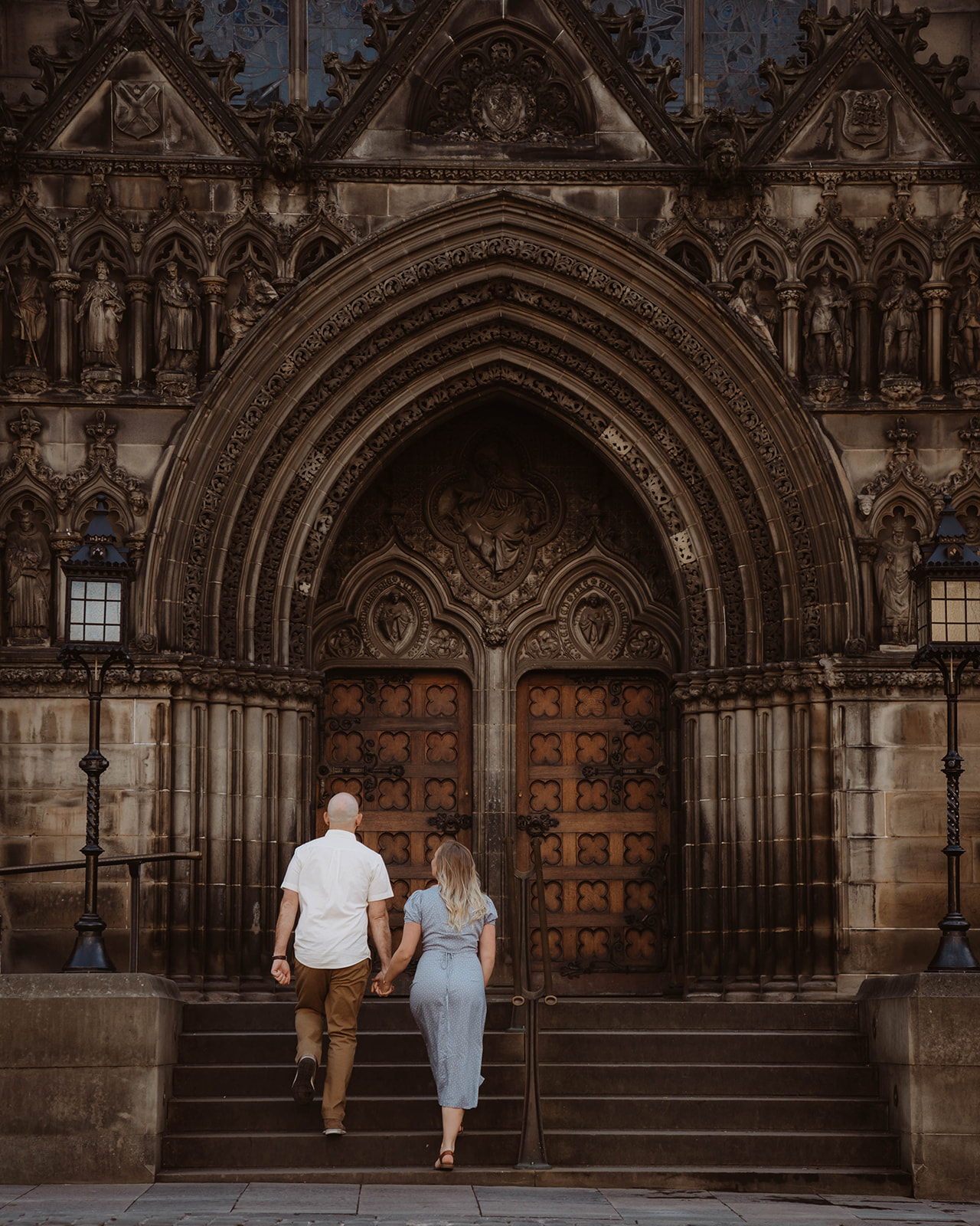 St Giles cathedral Edinburgh photoshoot 