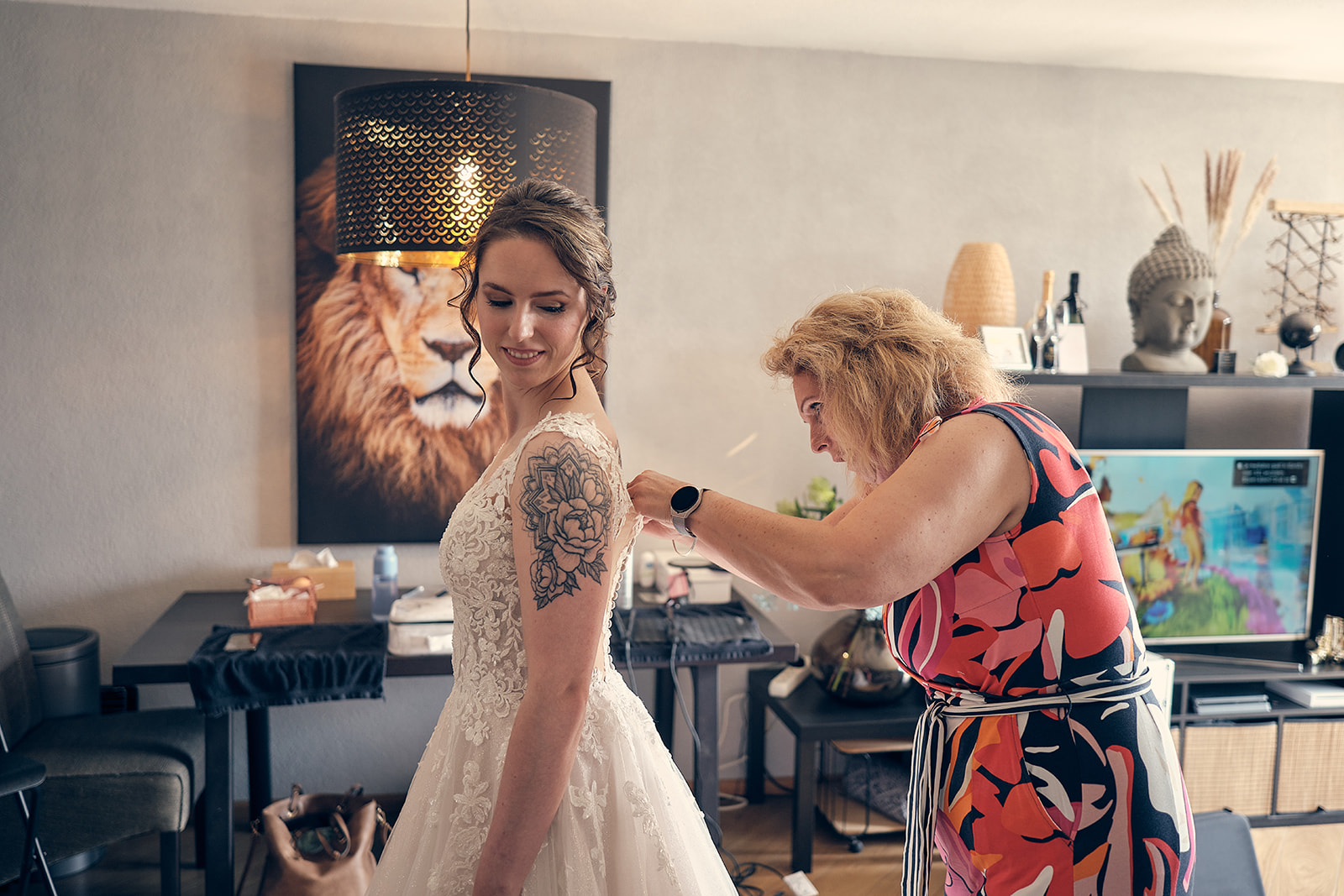 trouwrerportage Wendy en Robin - Het Wapen van Zoetermeer - trouwfotograaf Stefan Segers - voorbereidingen