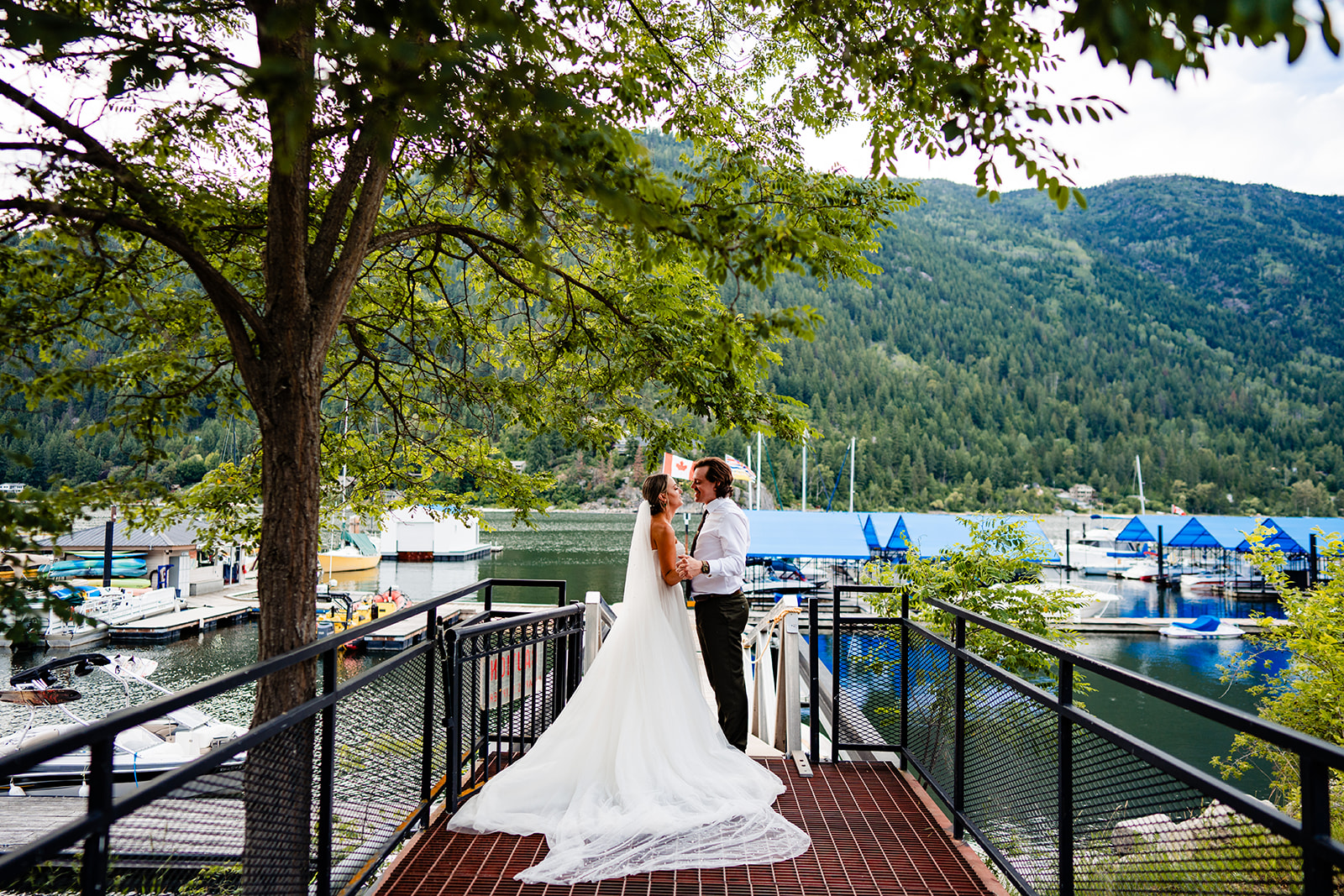 Canada day wedding, Nelson BC, Prestige Lakeside Resort, BC Wedding Photographer