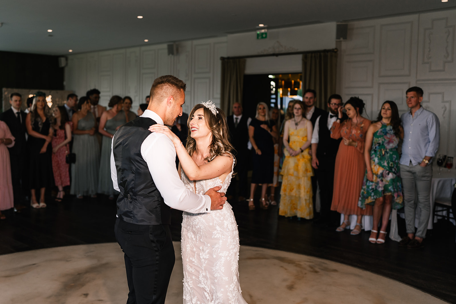 Wedding First Dance at Sant Ffraed House