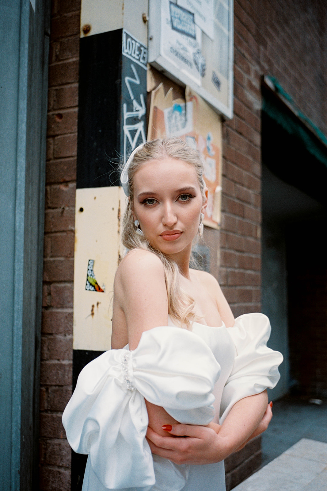 bridal barbie prada portrait eva lendel film photographer uk scotland anne priscilla
