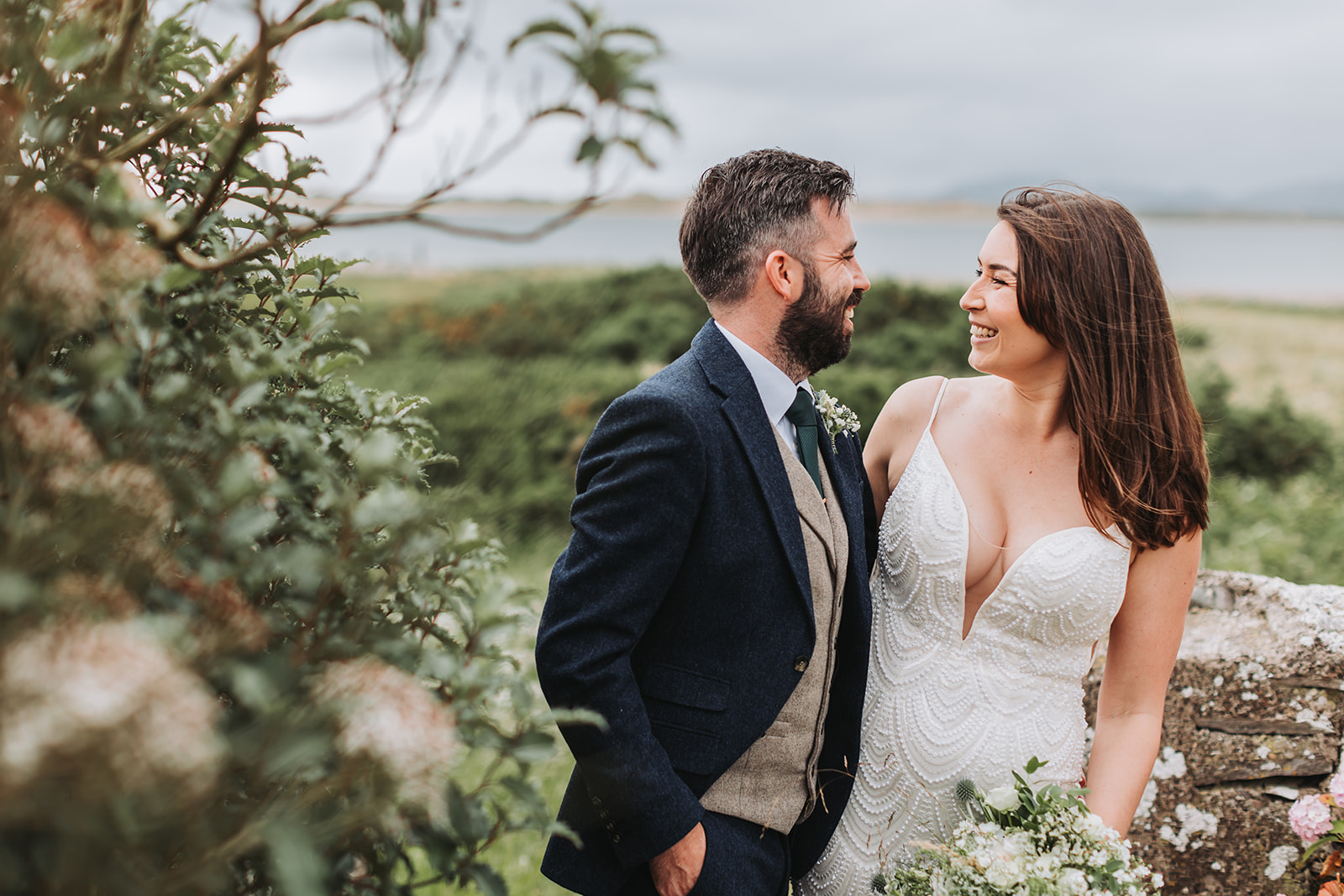 A wedding in Co. Kerry Ireland with views of the Wild Atlantic Way