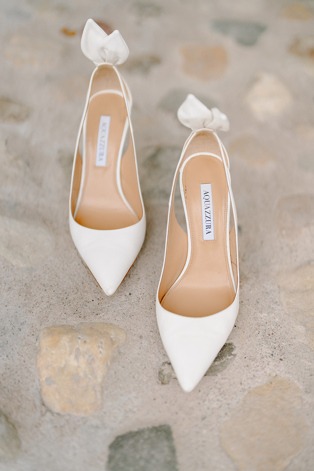 the brides shoes