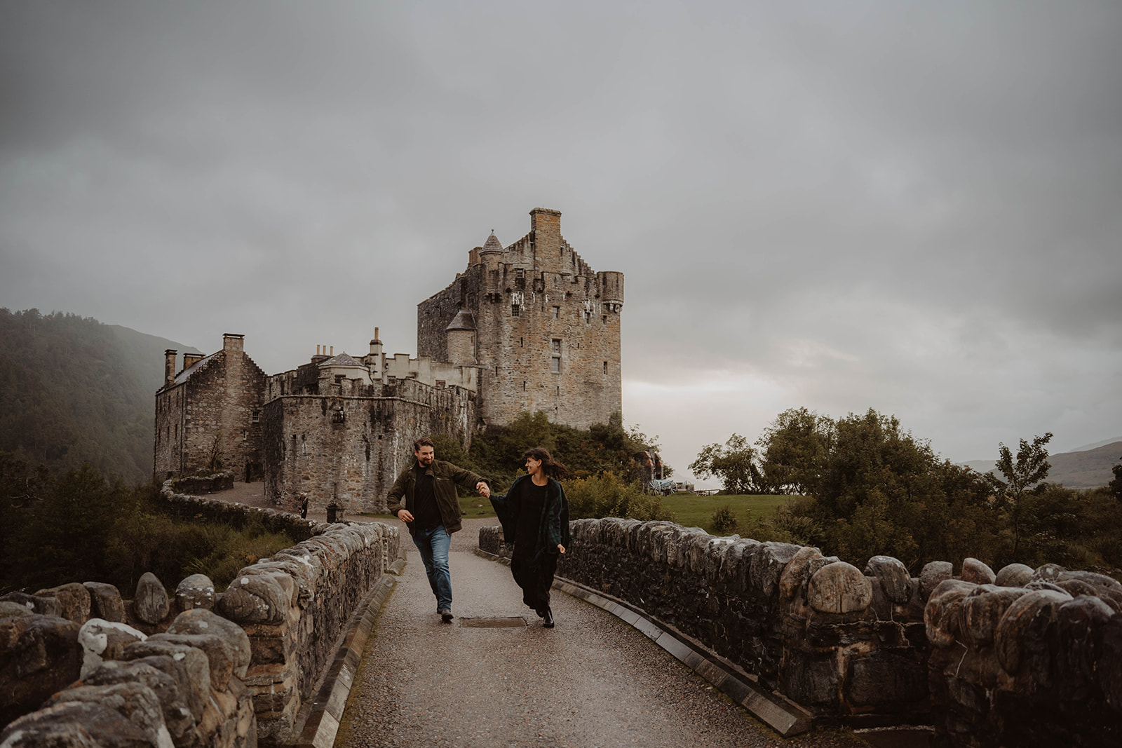 Castle photoshoot Scotland 