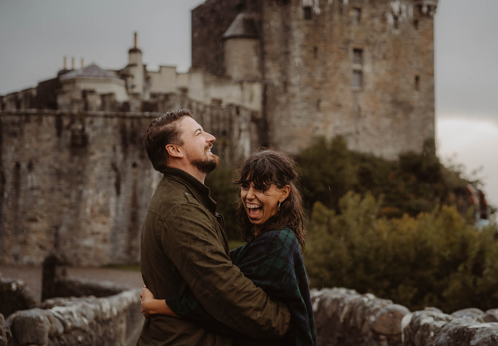 Couples photoshoot Scottish highlands 