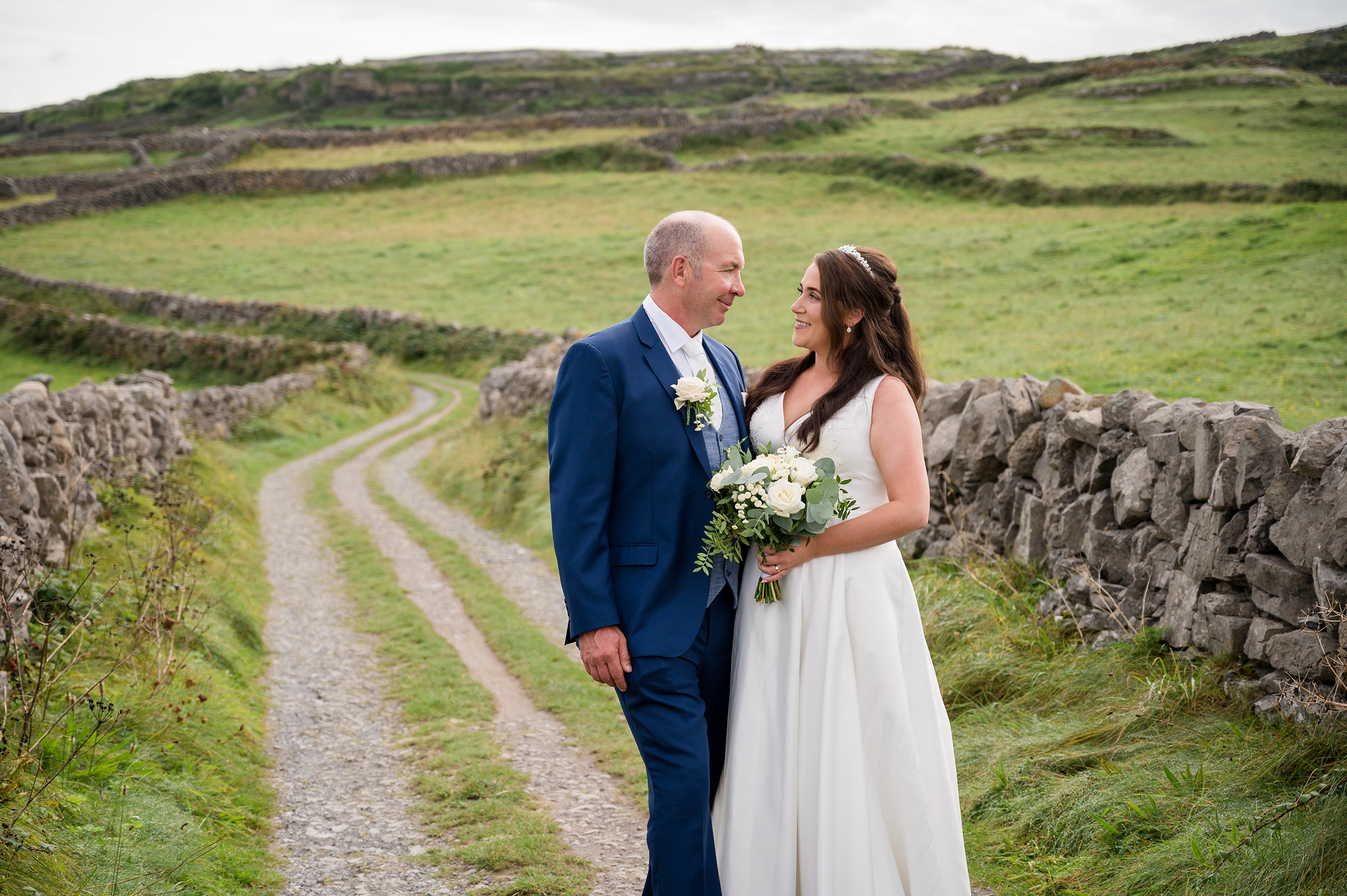 Bride and Groom Inis Mor
