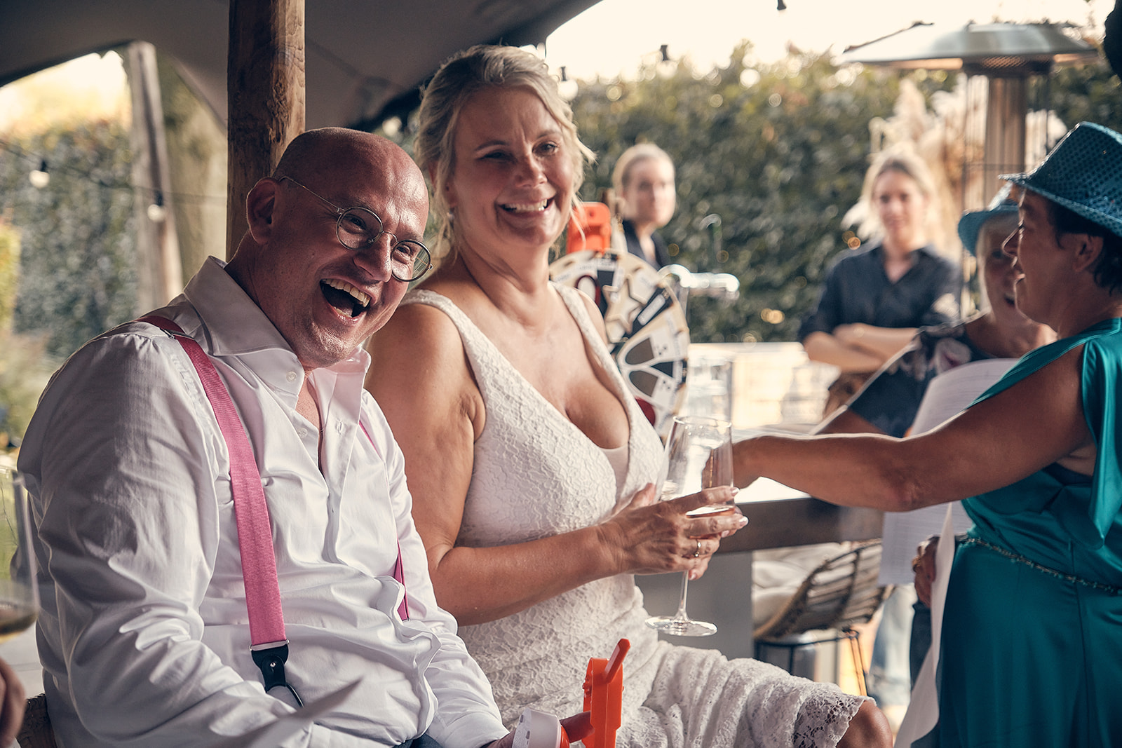 Bruidsfotografie Het Dikke Torentje Eemnes - 't Gooi - trouwfotograaf Stefan Segers-diner