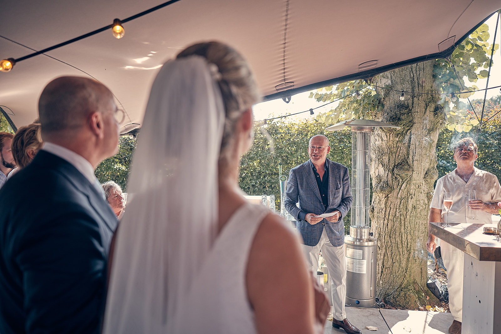 Bruidsfotografie Het Dikke Torentje Eemnes - 't Gooi - trouwfotograaf Stefan Segers-receptie