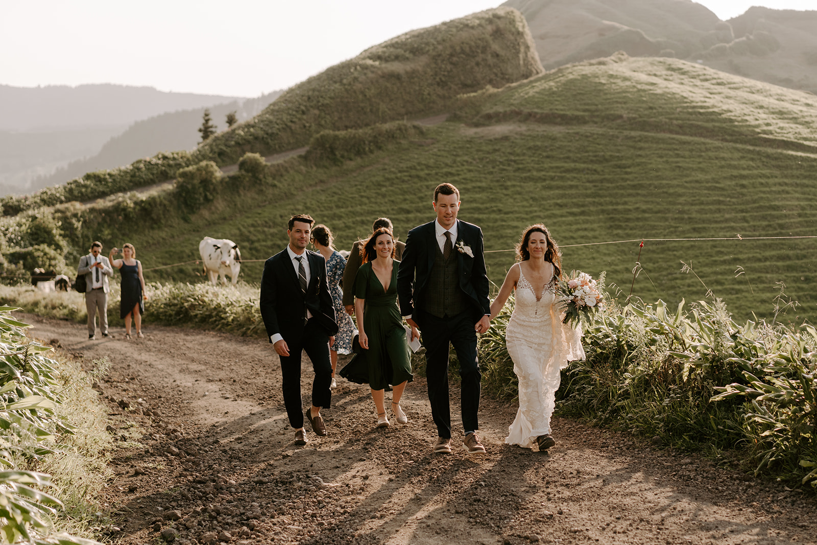 Elopement ceremony in the Azores